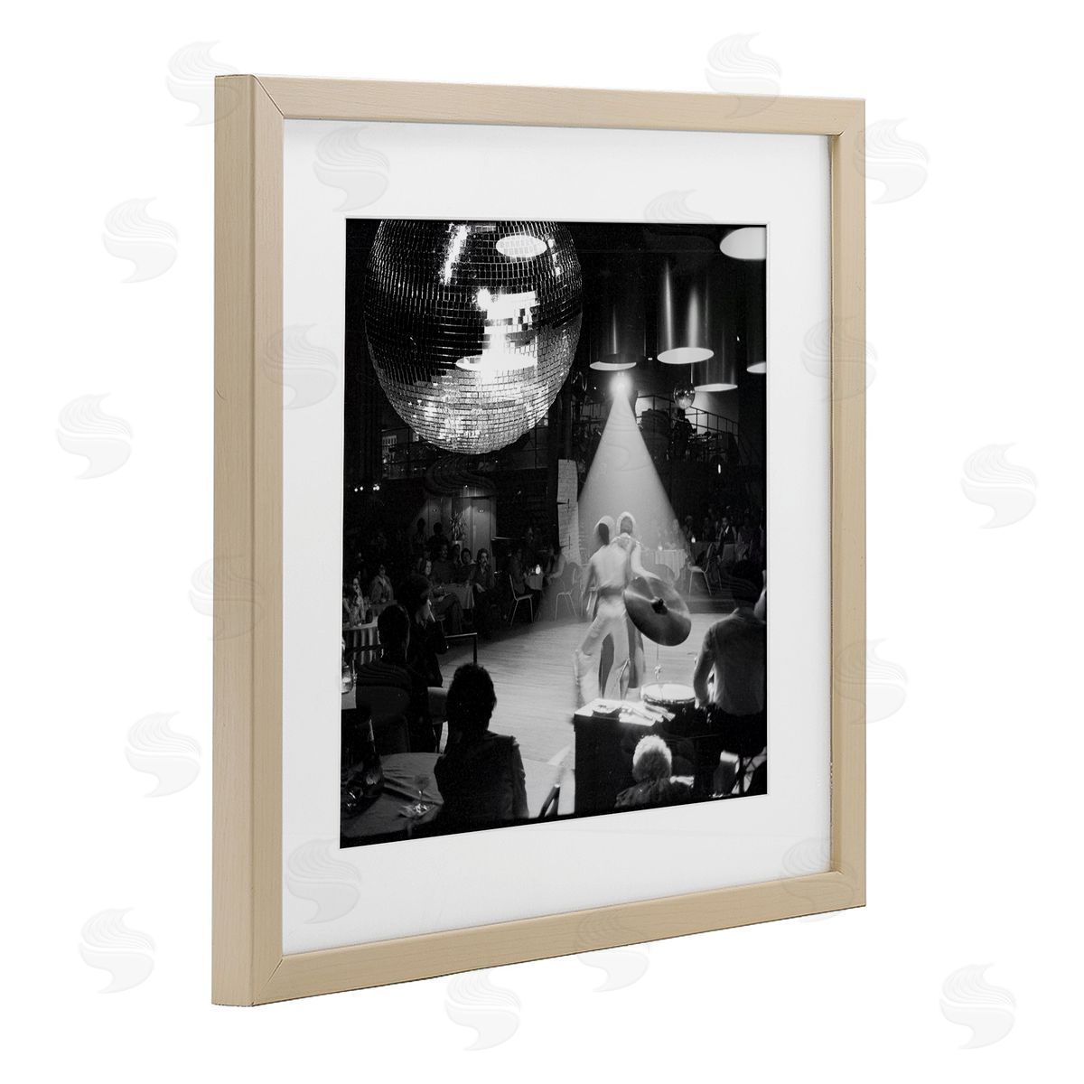 Sophie 6 Vintage Disco Dance Floor Canvas Wall Art Print