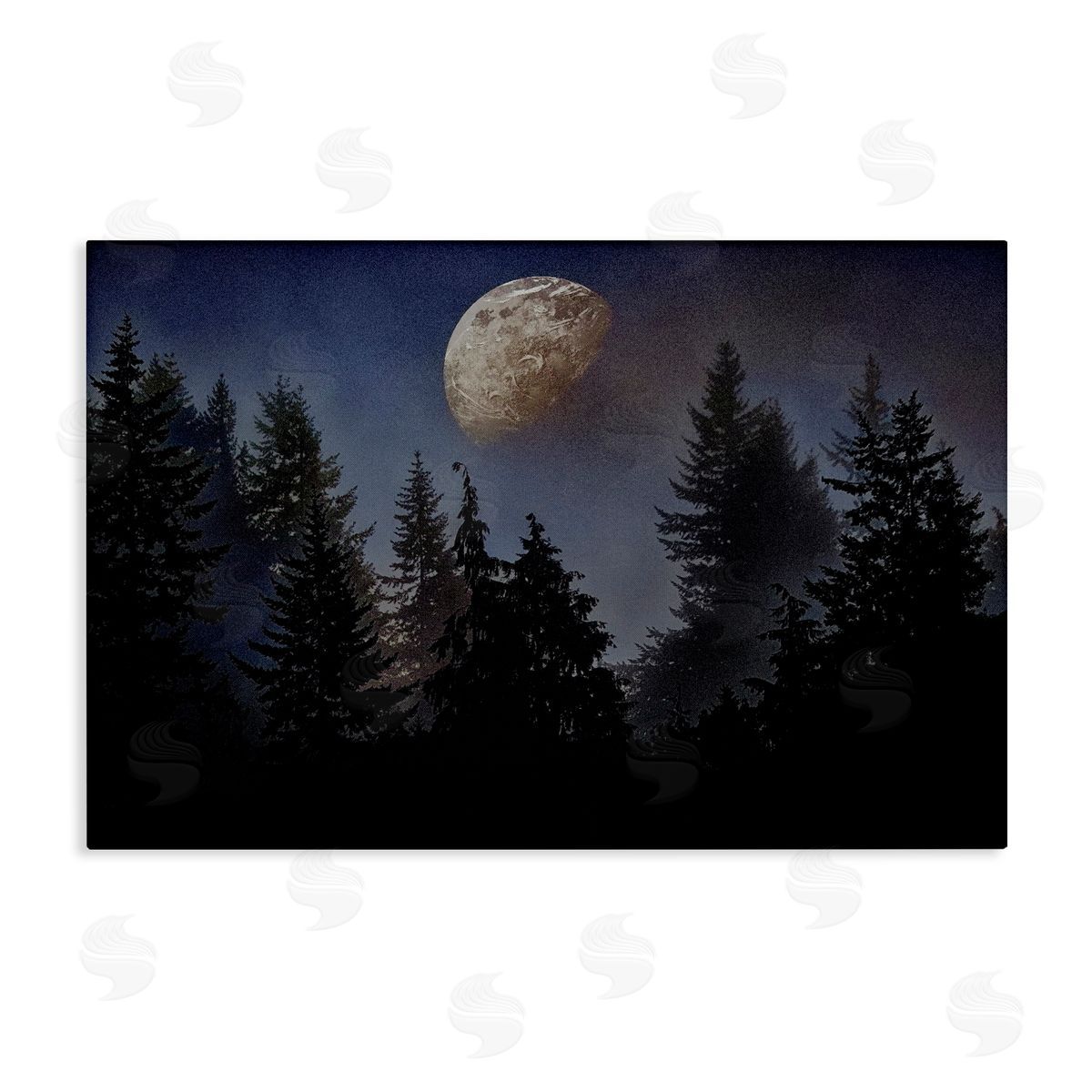 Sophie 6 Love And The Moon Canvas Wall Art Print