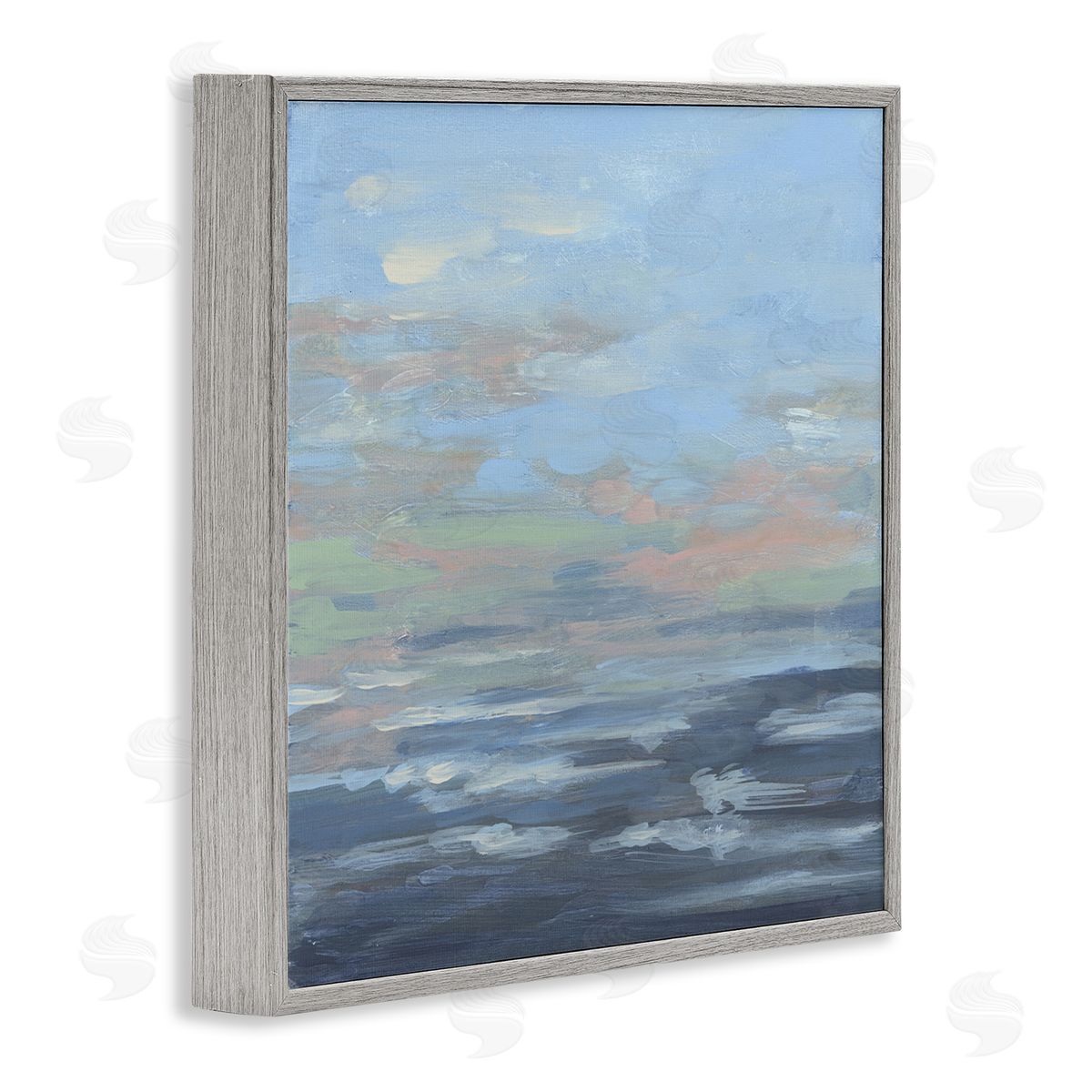 June Erica Vess Expressive Ocean Romance Canvas Wall Art Print