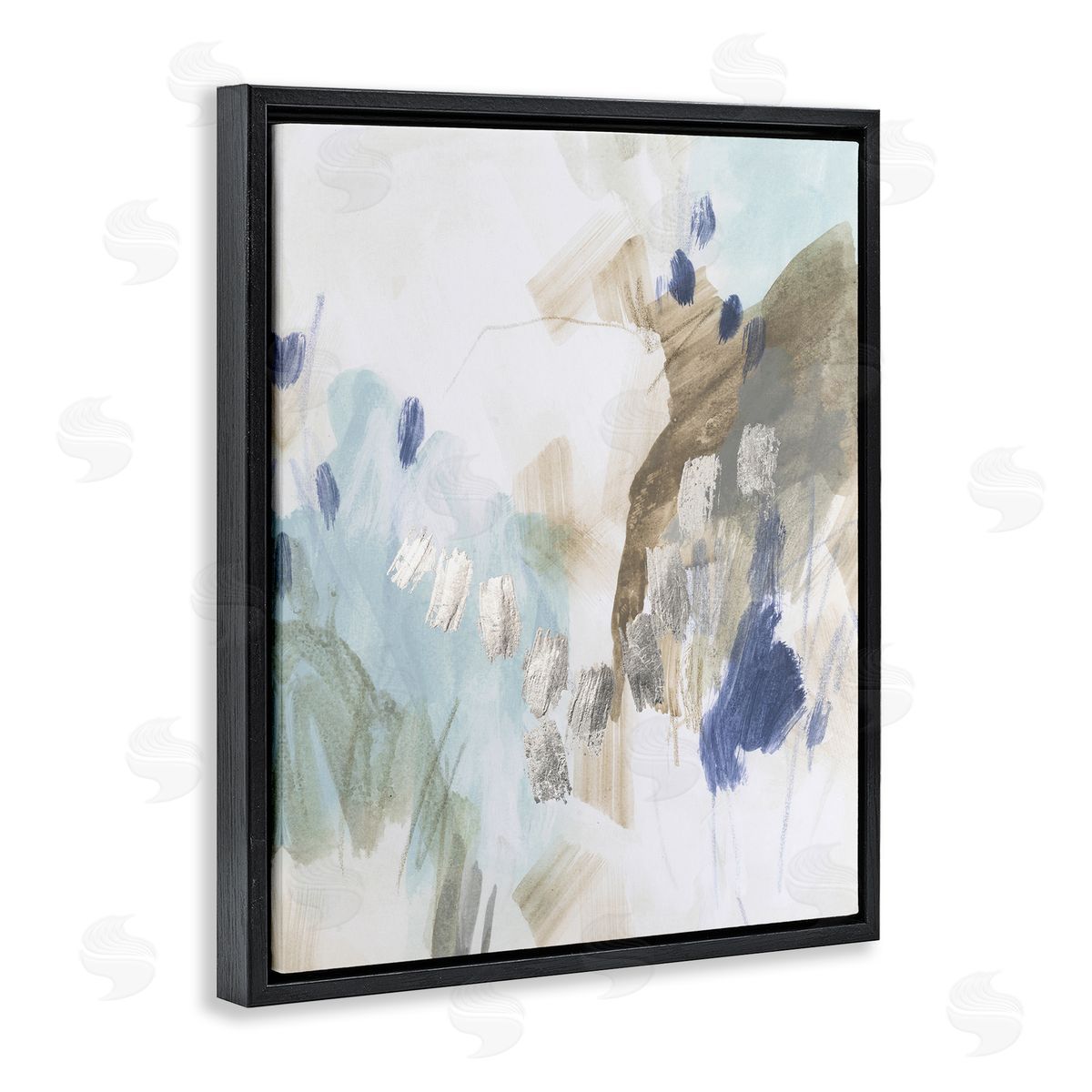 June Erica Vess Crystalline Plaster Abstract Painting Canvas Wall Art Print