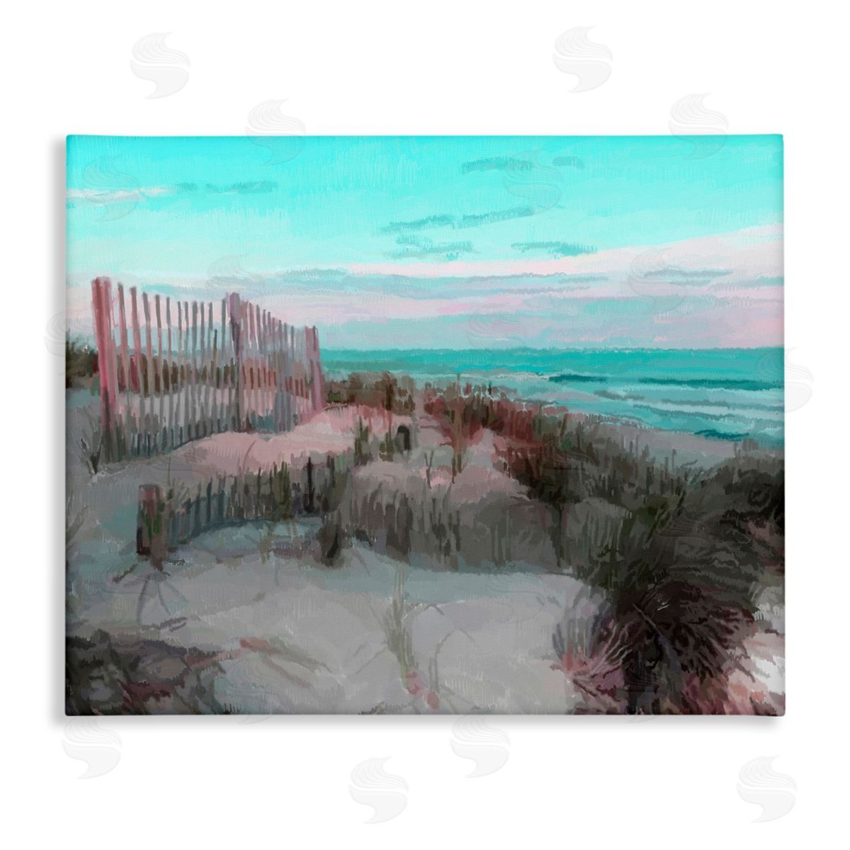 Charles Swinford Dunes Horizon At Dusk Canvas Wall Art Print