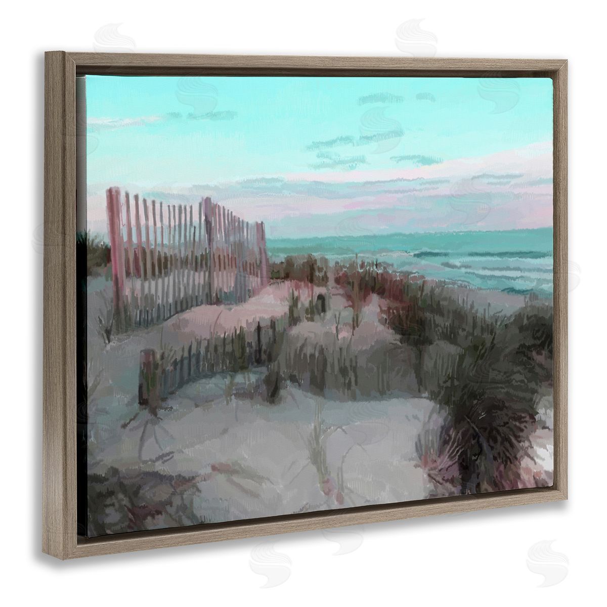 Charles Swinford Dunes Horizon At Dusk Canvas Wall Art Print