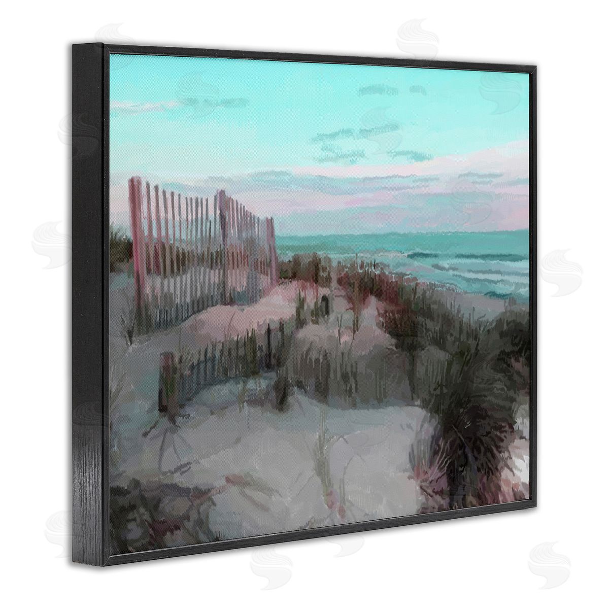 Charles Swinford Dunes Horizon At Dusk Canvas Wall Art Print