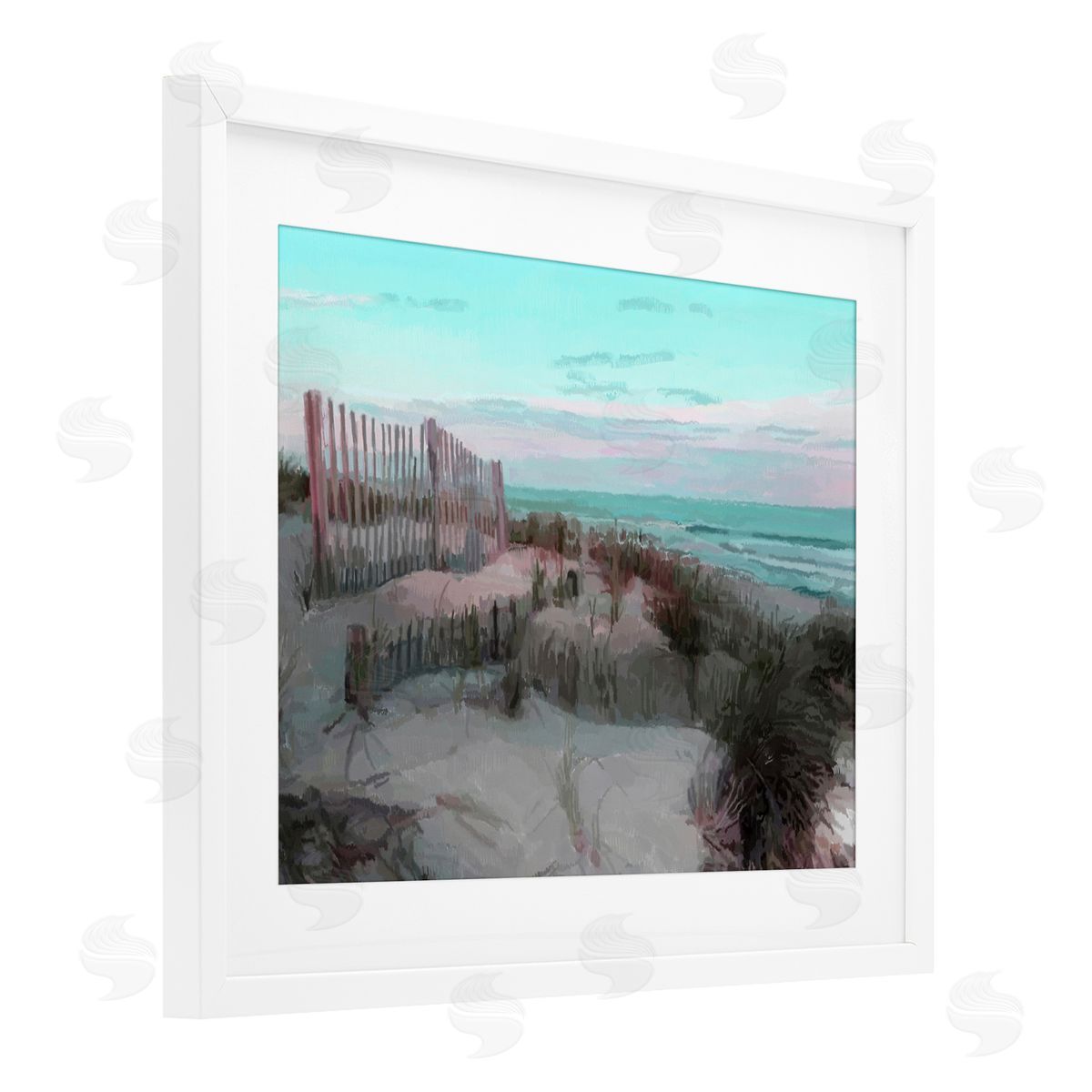 Charles Swinford Dunes Horizon At Dusk Canvas Wall Art Print