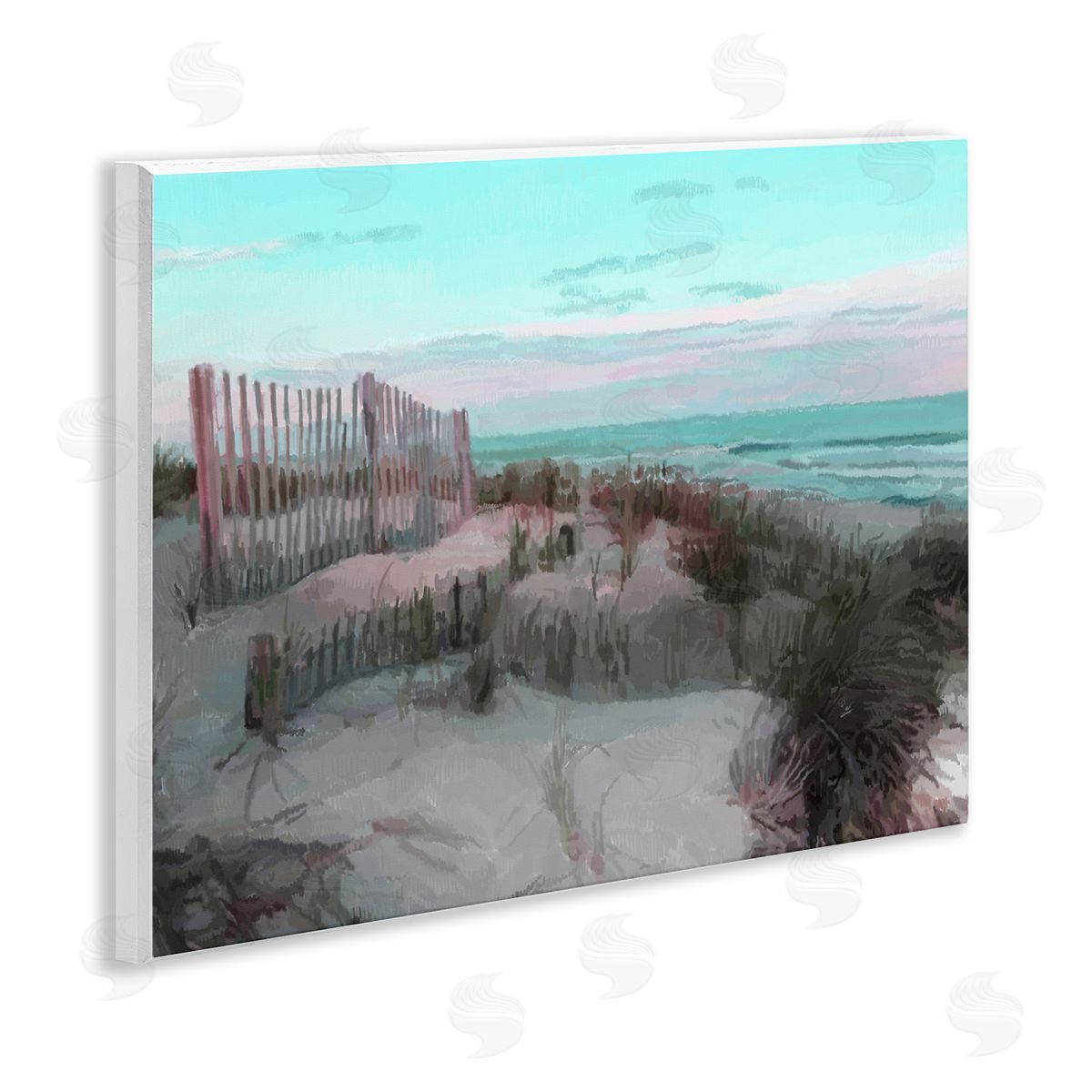 Charles Swinford Dunes Horizon At Dusk Canvas Wall Art Print