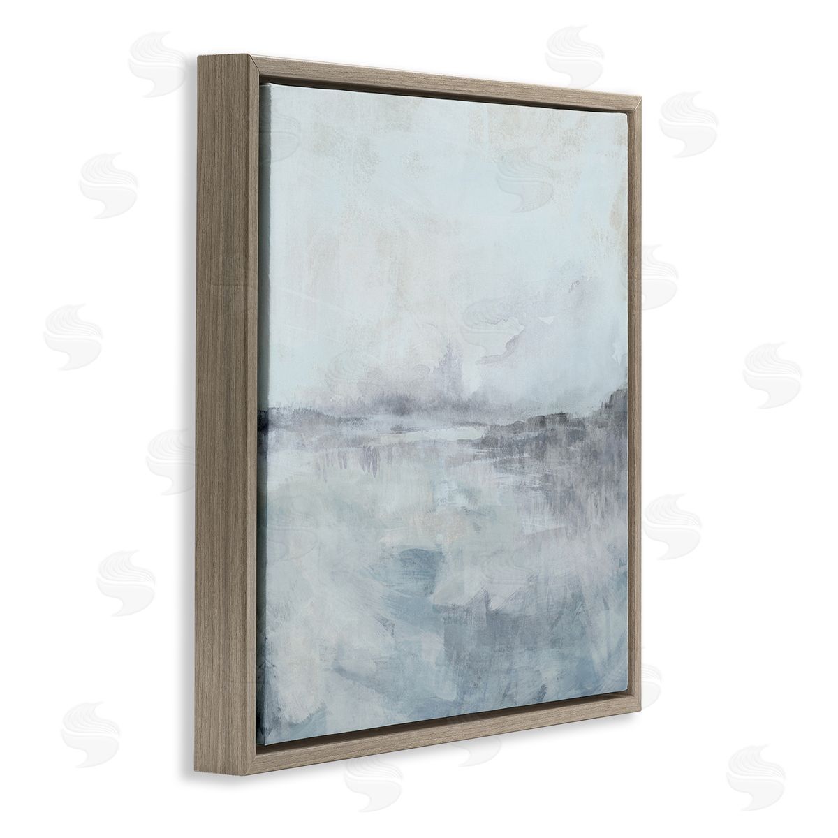 June Erica Vess Mist Horizon Abstract Canvas Wall Art Print
