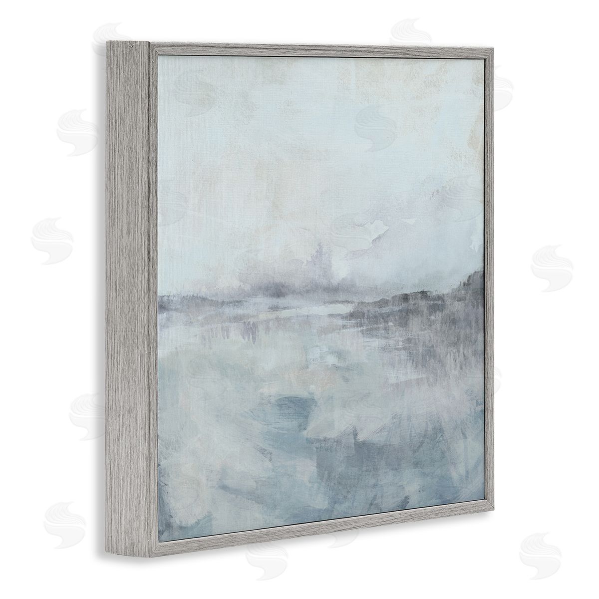June Erica Vess Mist Horizon Abstract Canvas Wall Art Print