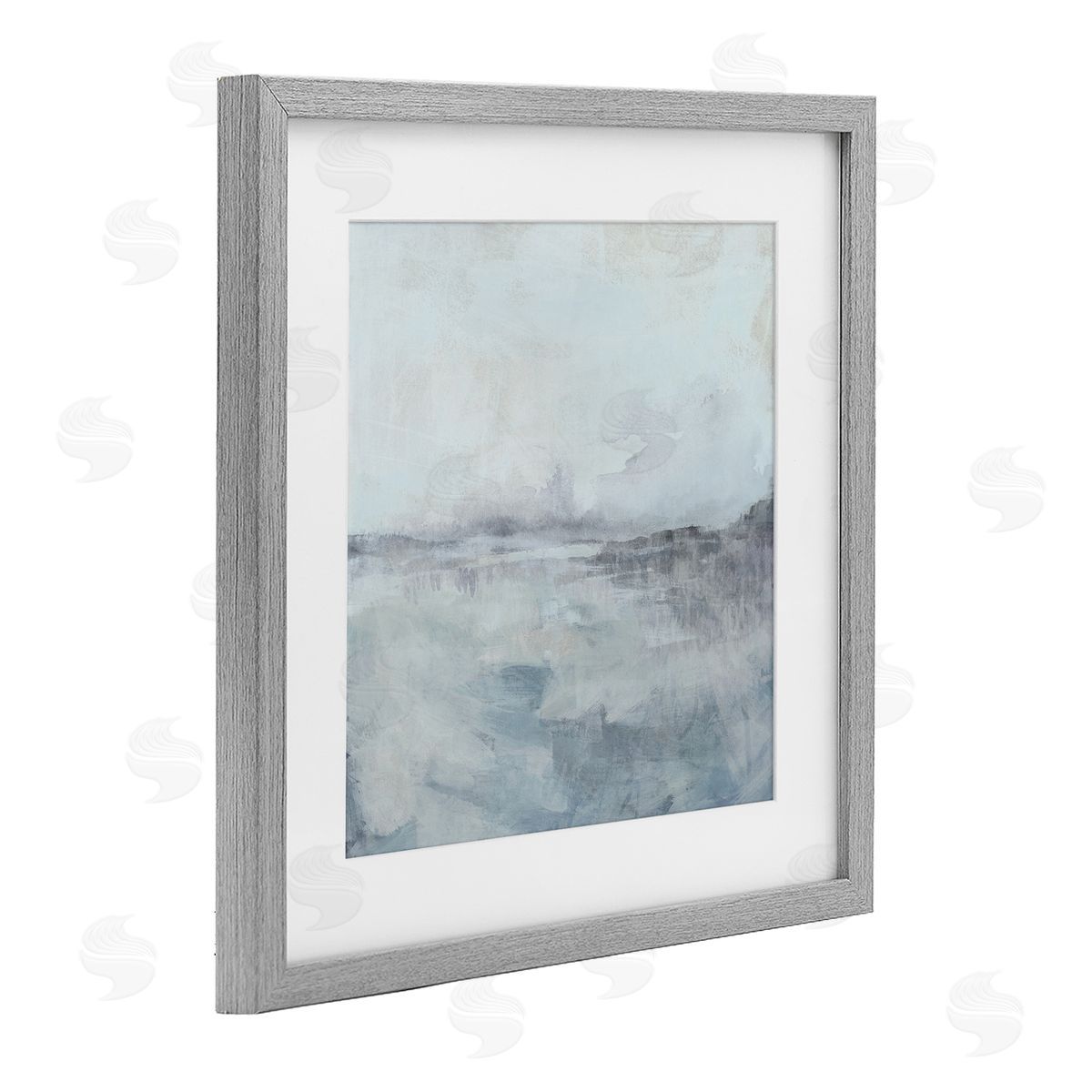 June Erica Vess Mist Horizon Abstract Canvas Wall Art Print