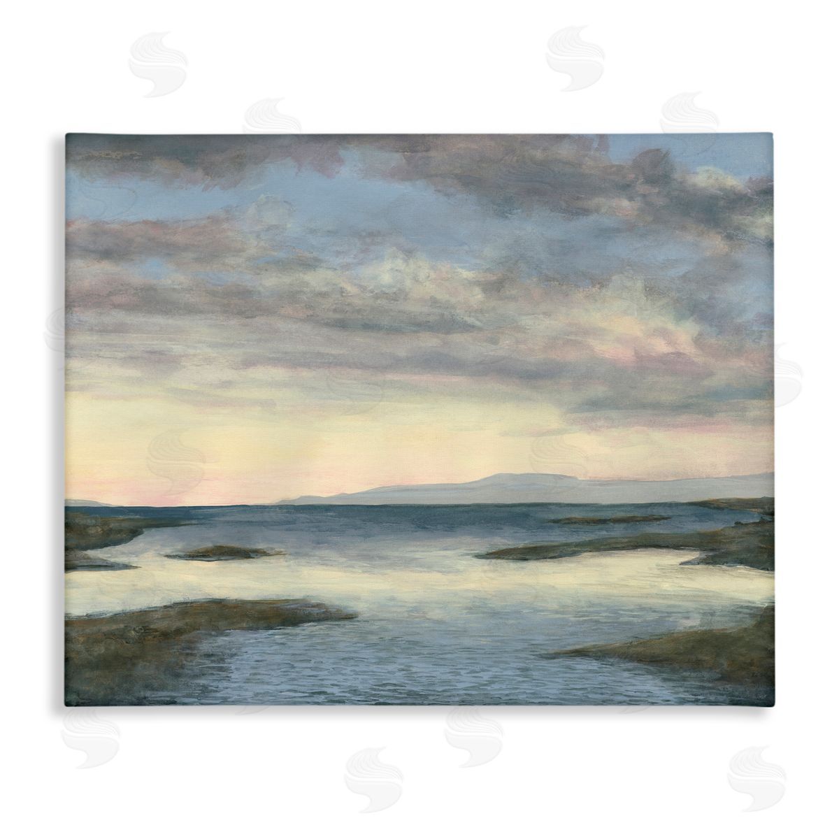 Michael Willett Sea Expanse at Sunrise Canvas Wall Art Print