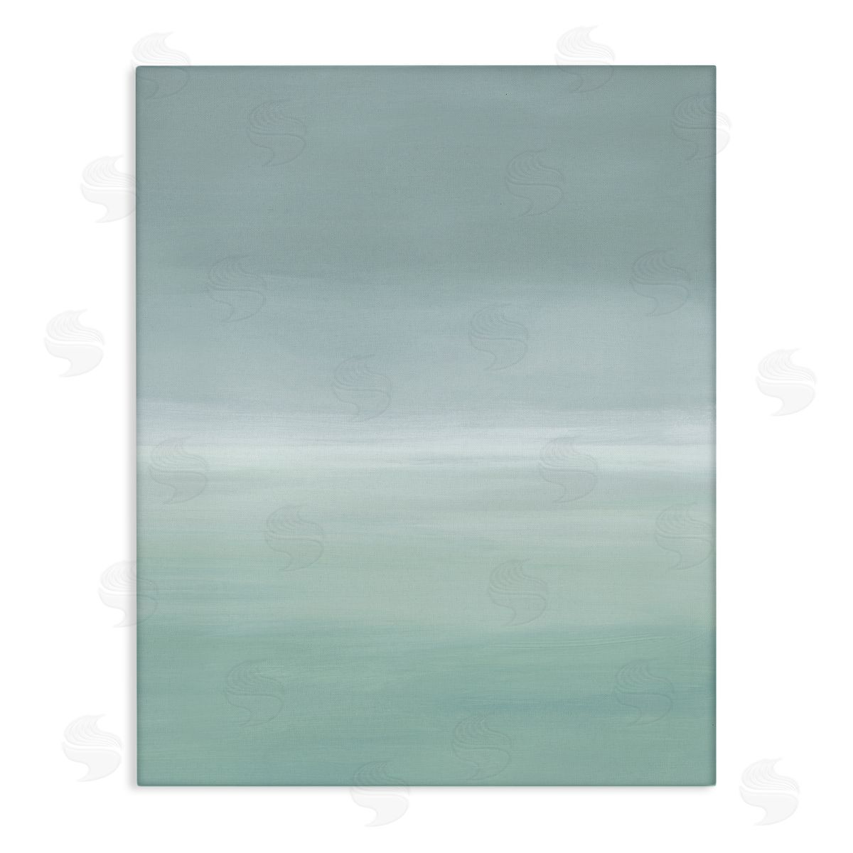 Grace Popp Misty Grey Gradient Canvas Wall Art Print