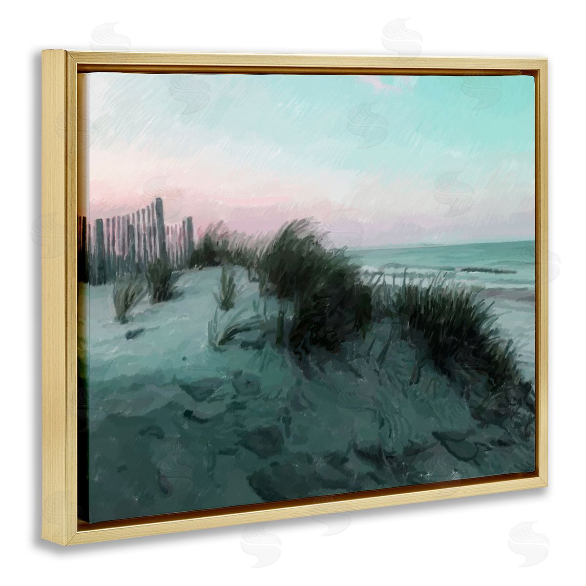 Charles Swinford Dunes Horizon at Dawn Canvas Wall Art Print