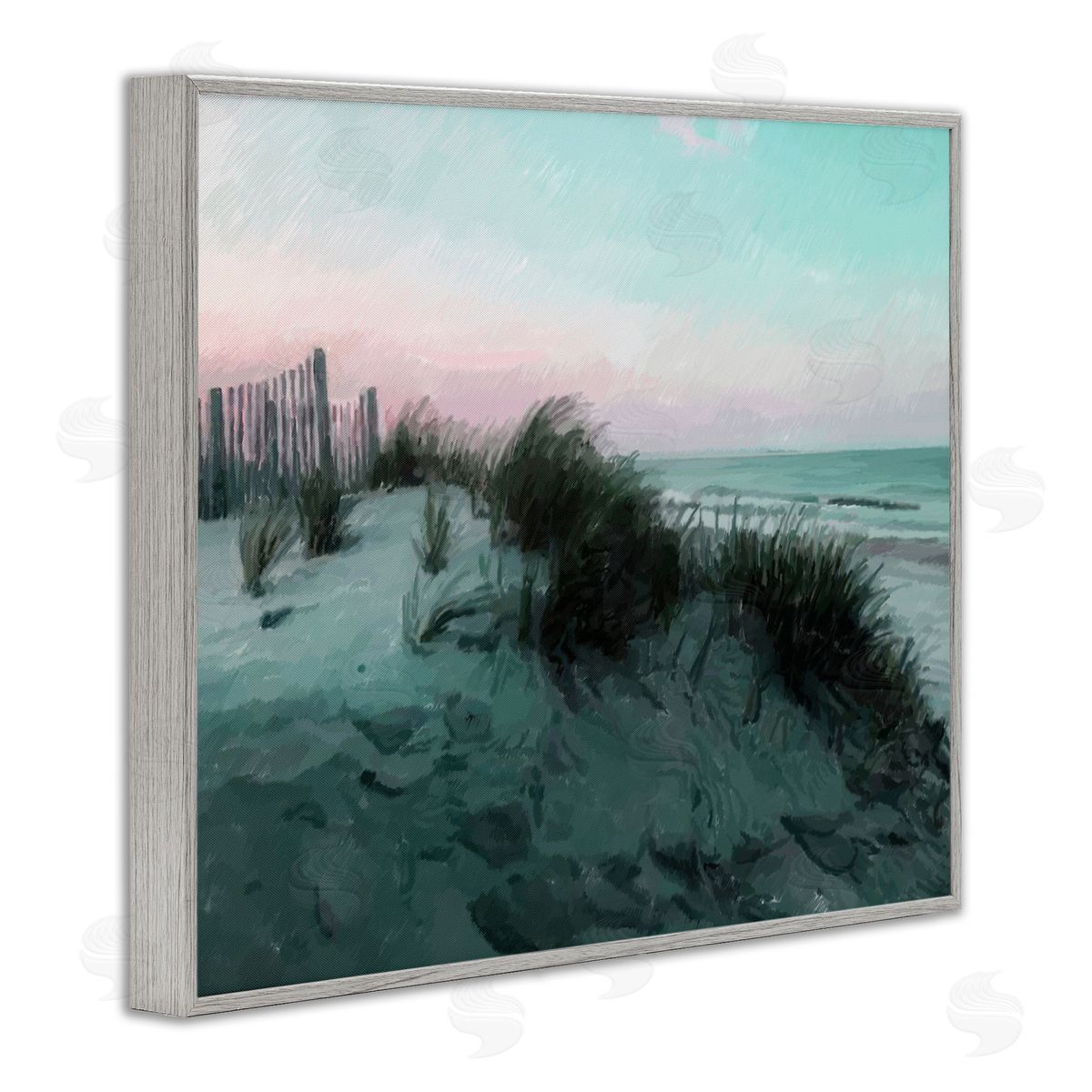 Charles Swinford Dunes Horizon at Dawn Canvas Wall Art Print