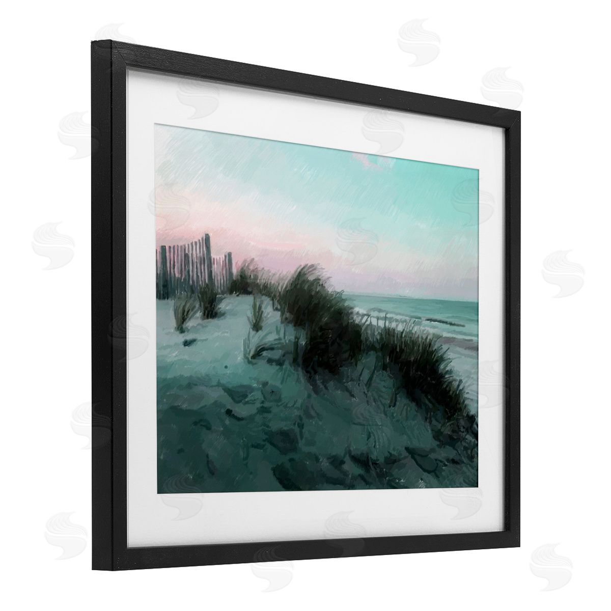 Charles Swinford Dunes Horizon at Dawn Canvas Wall Art Print