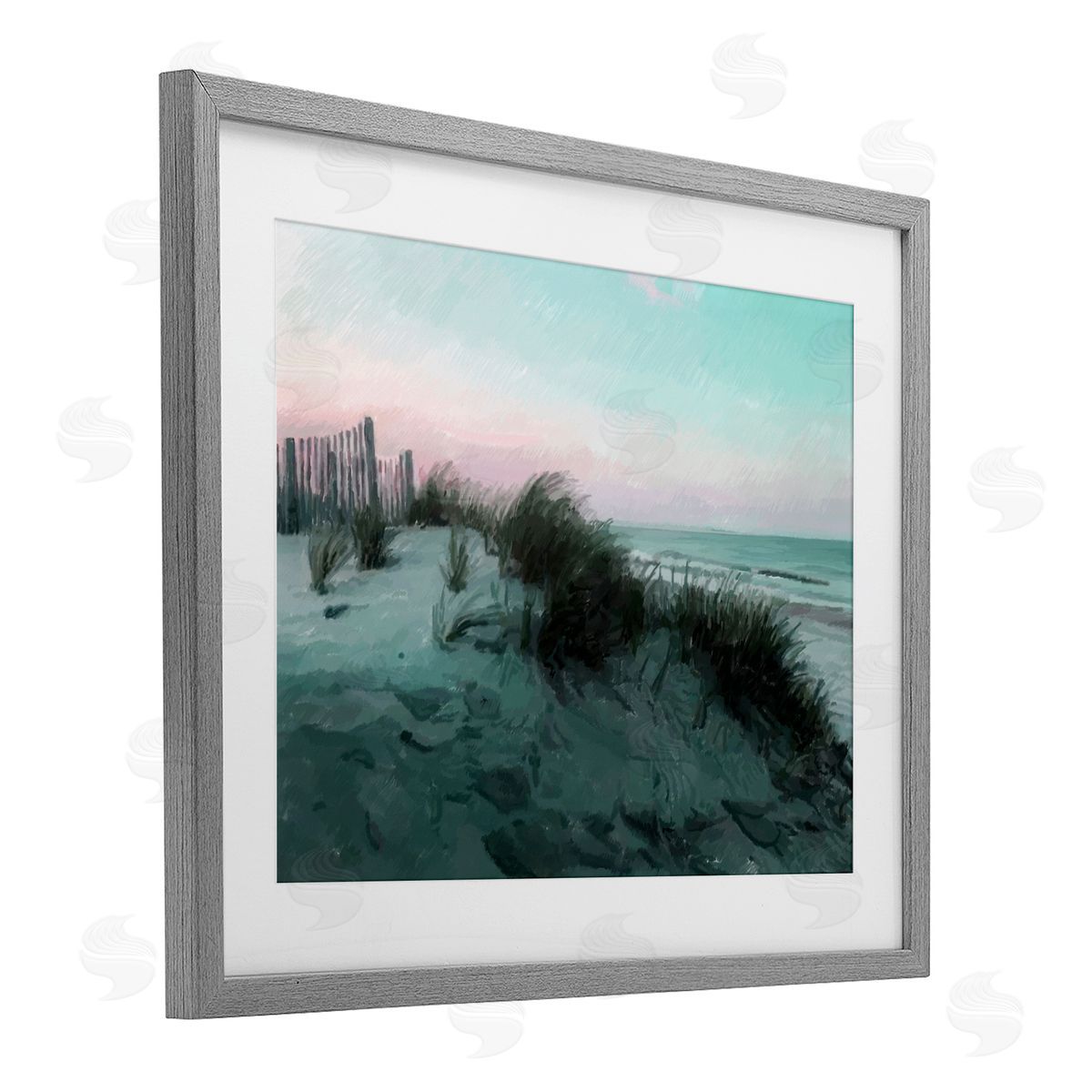 Charles Swinford Dunes Horizon at Dawn Canvas Wall Art Print