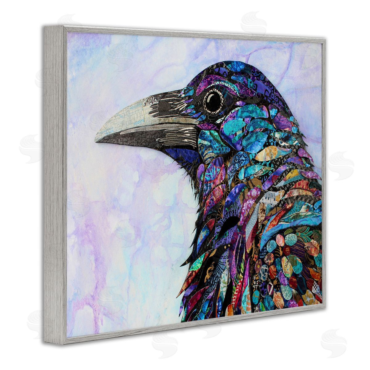 Lisa Morales Stay Curious Crow Canvas Wall Art Print