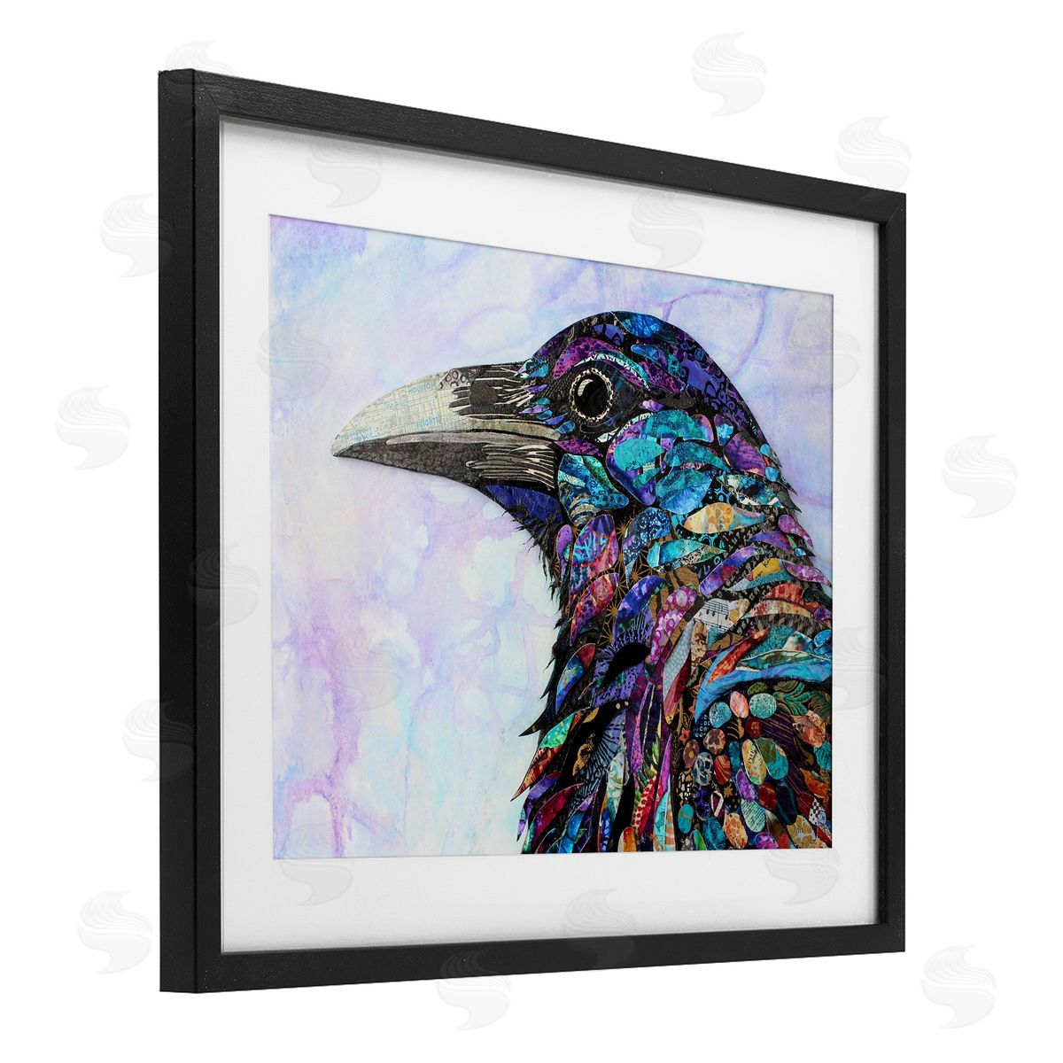 Lisa Morales Stay Curious Crow Canvas Wall Art Print