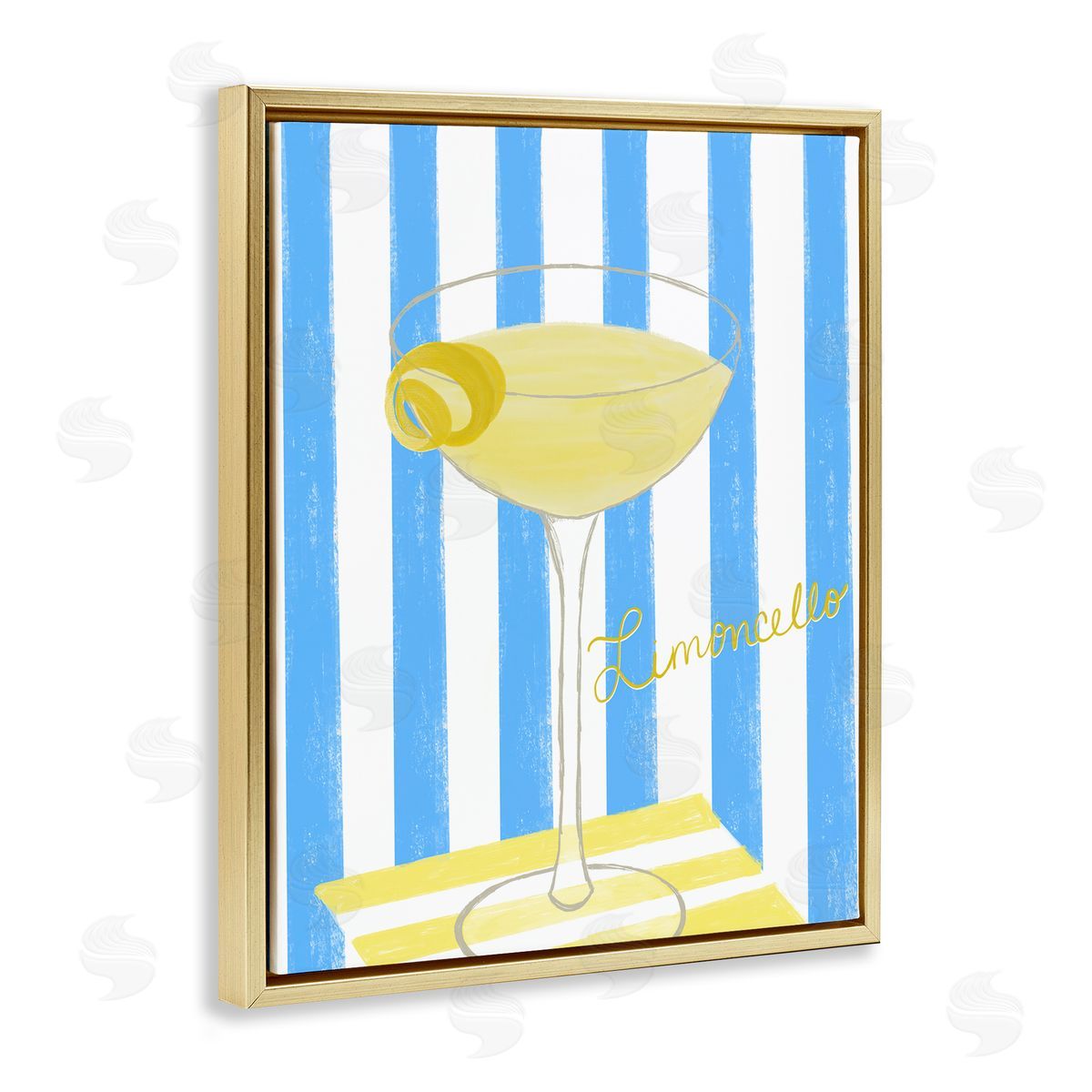 EMILY NAVAS Limoncello Citrus Drink Canvas Wall Art Print