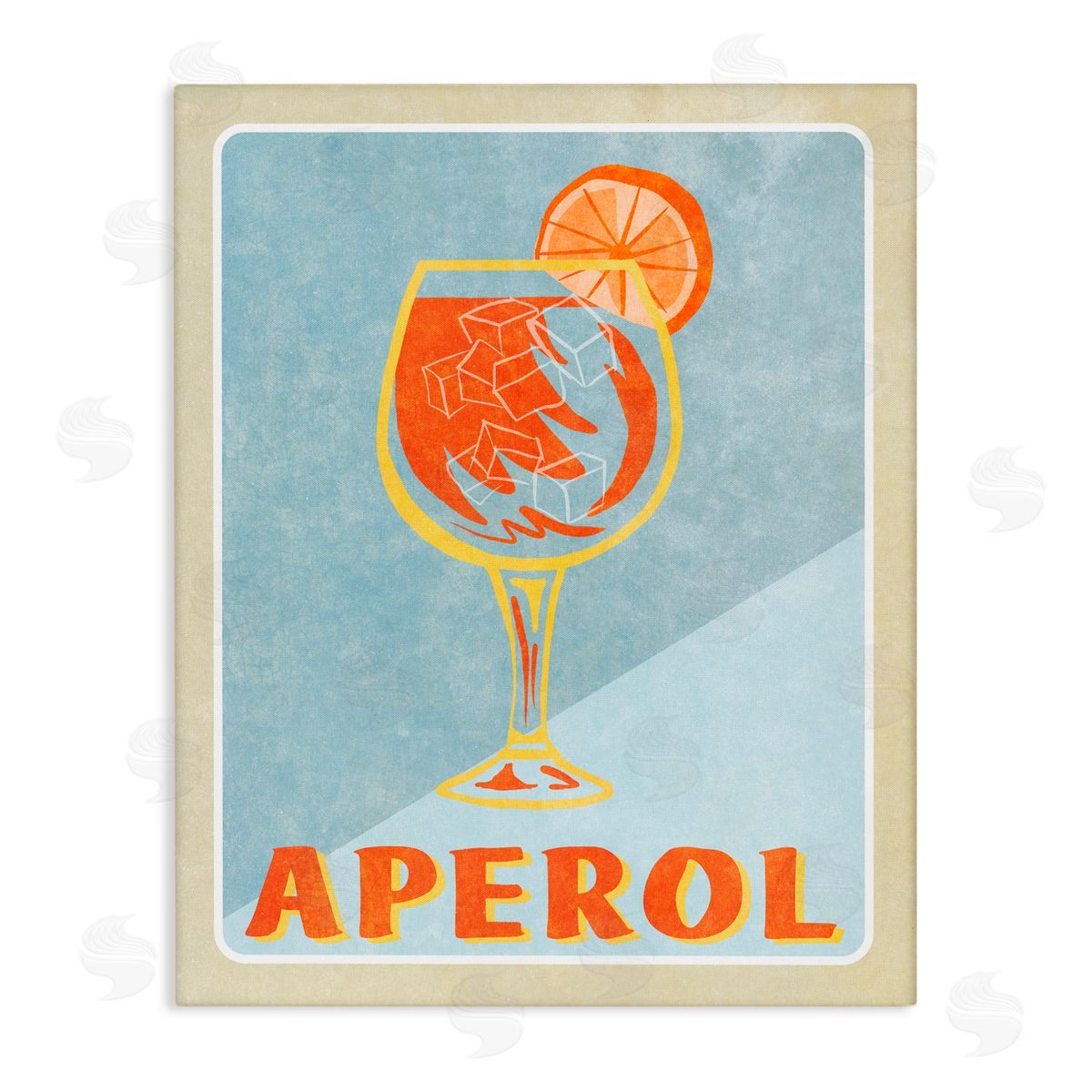 Elizabeth Medley Vintage Aperol Spritz Canvas Wall Art Print
