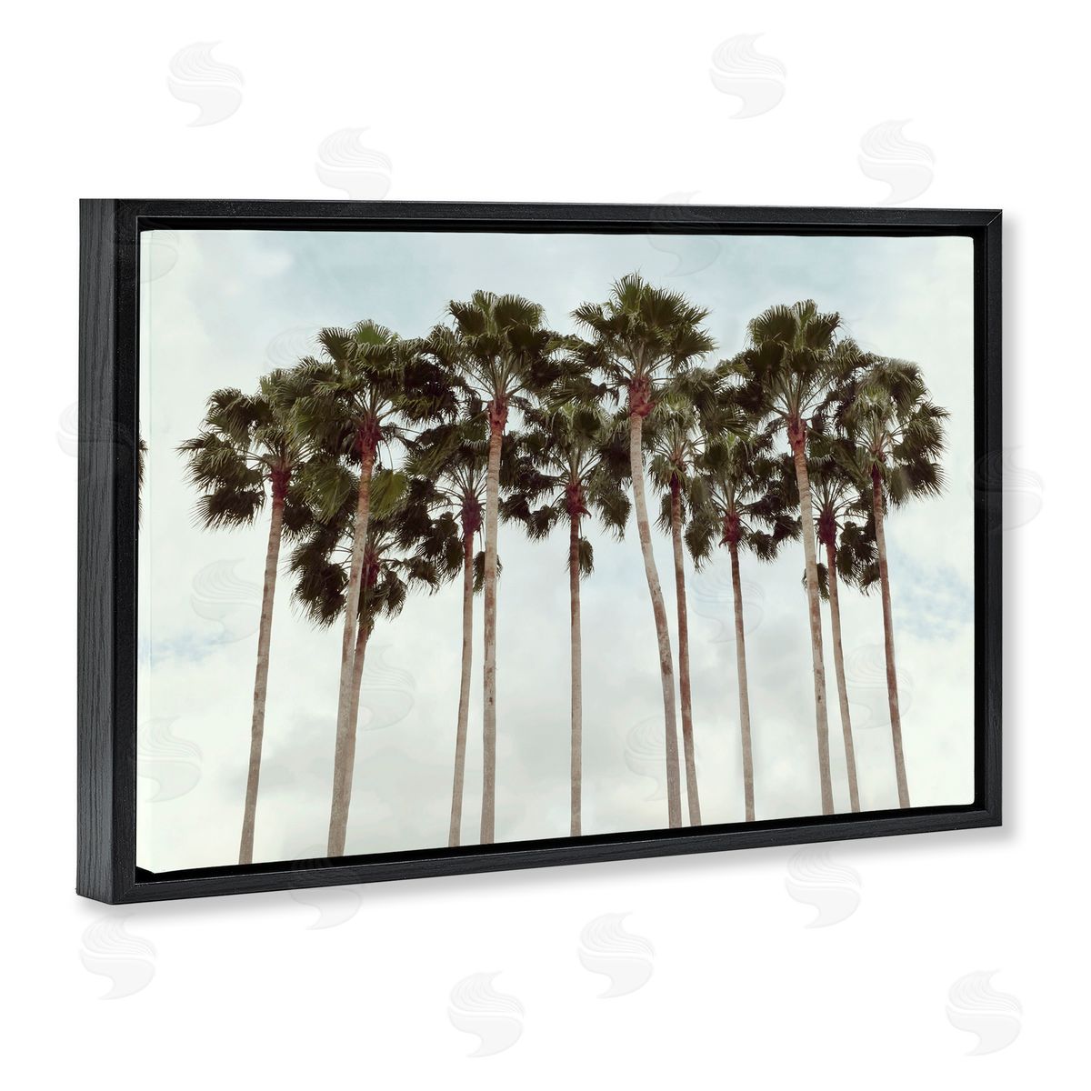 Natalie Carpentieri Surfs Up Beach Palms Canvas Wall Art Print