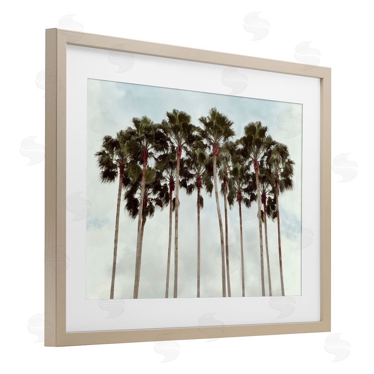 Natalie Carpentieri Surfs Up Beach Palms Canvas Wall Art Print