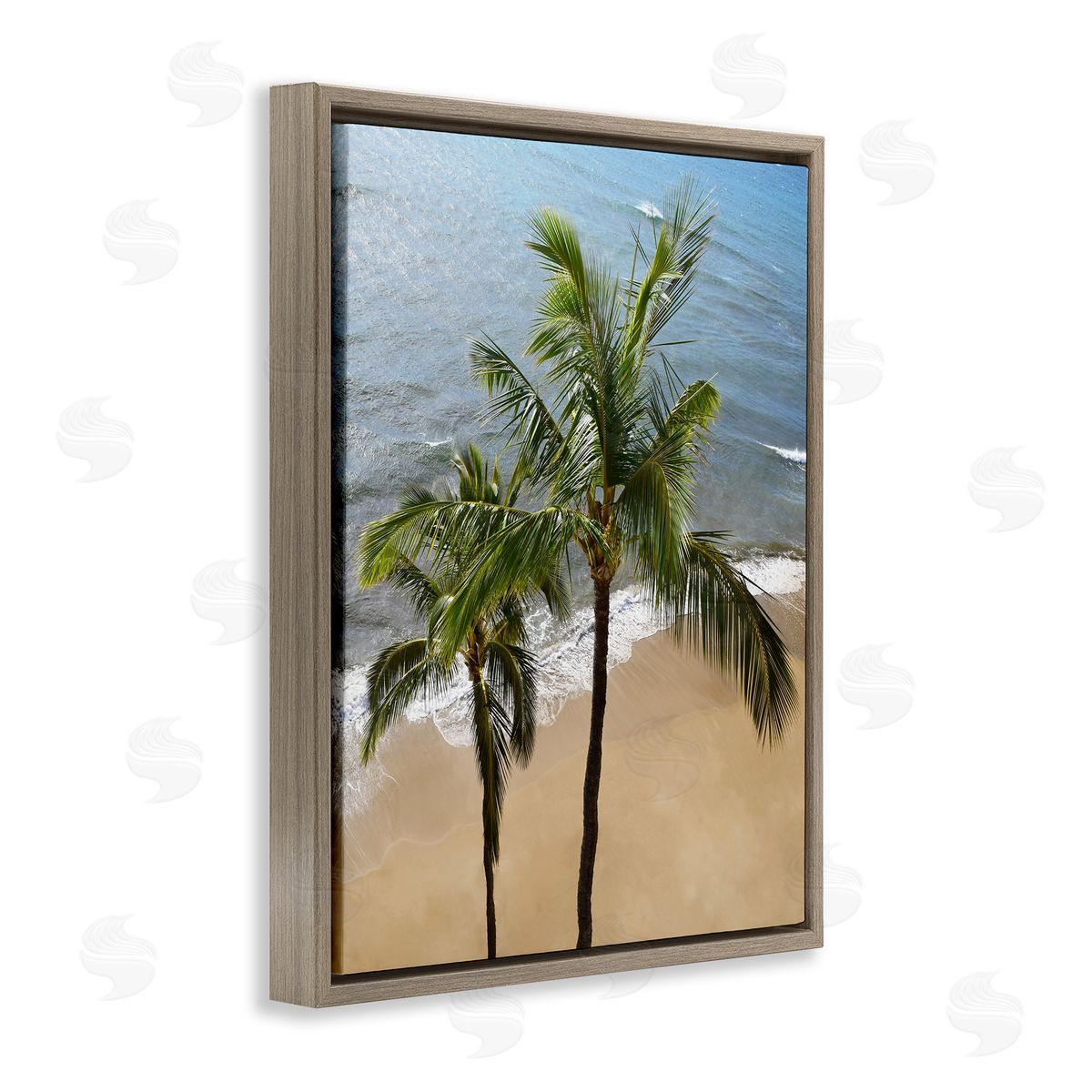 Natalie Carpentieri Maui Palm Beach Coast Canvas Wall Art Print