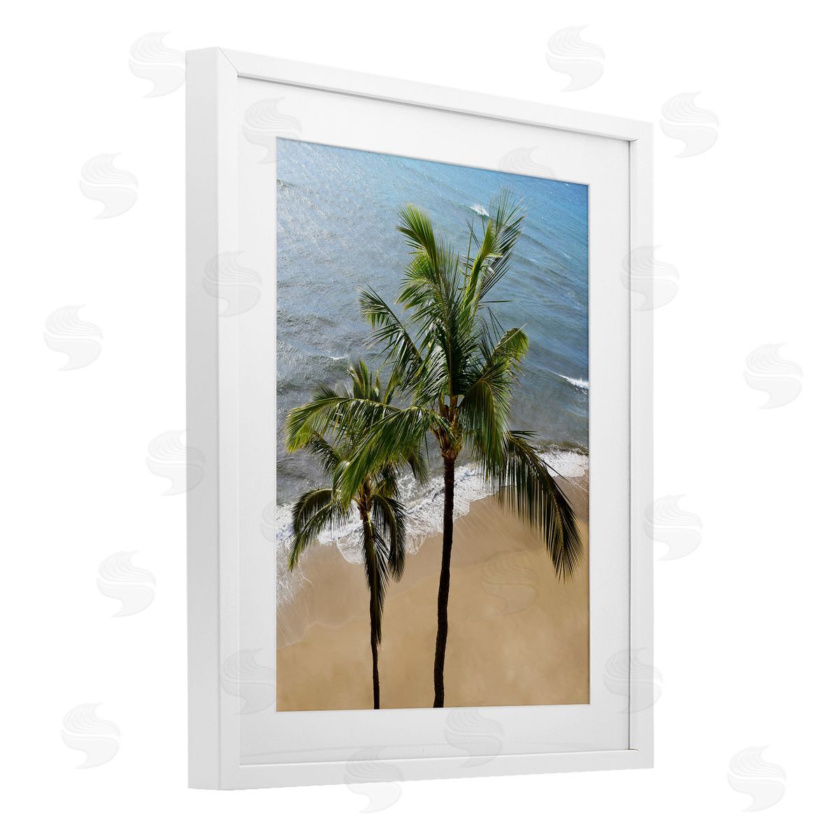 Natalie Carpentieri Maui Palm Beach Coast Canvas Wall Art Print