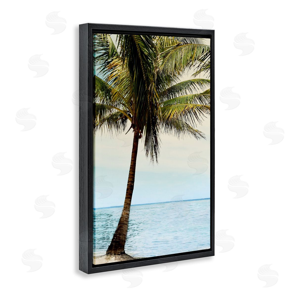 Natalie Carpentieri Honduras Coast Palm Tree Canvas Wall Art Print