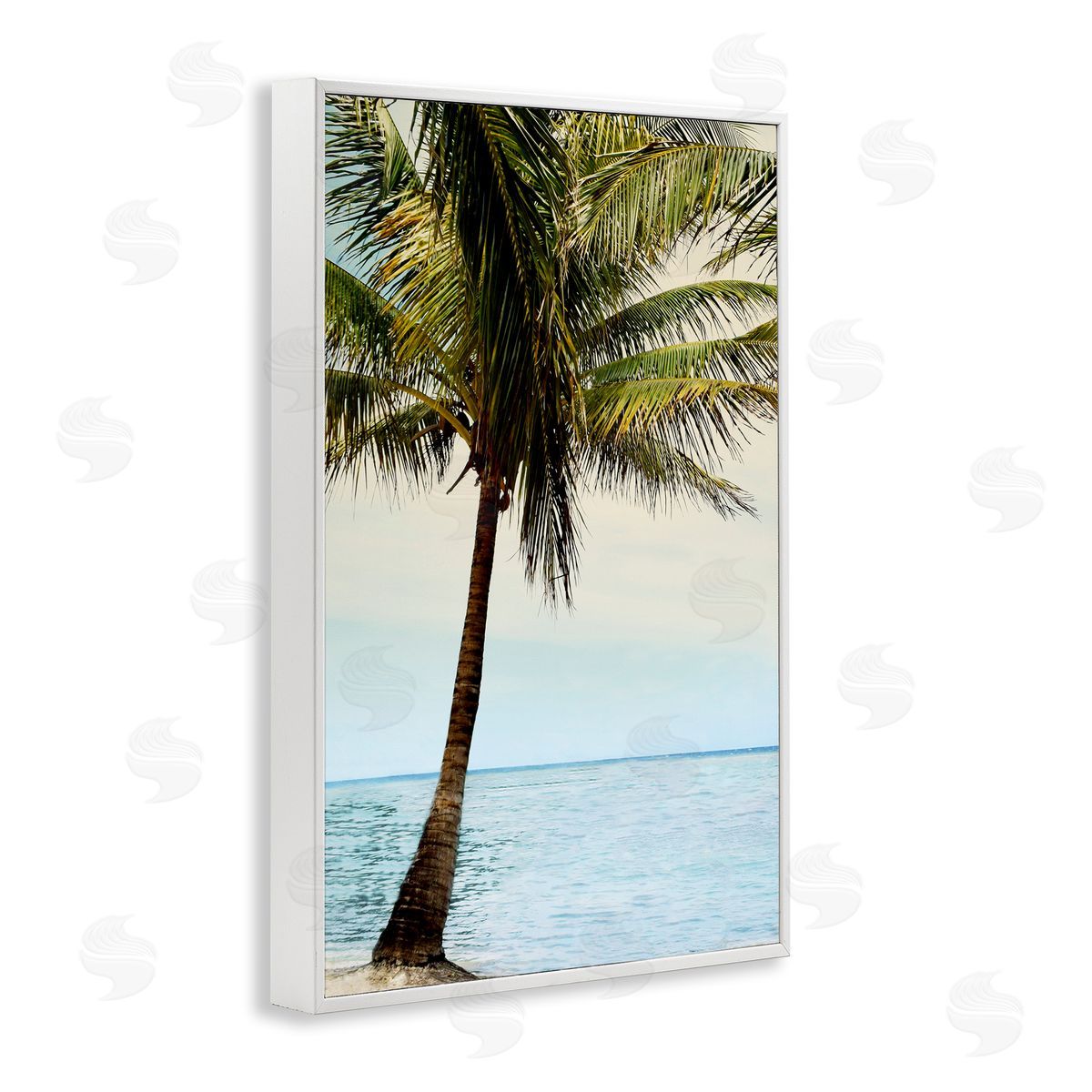 Natalie Carpentieri Honduras Coast Palm Tree Canvas Wall Art Print
