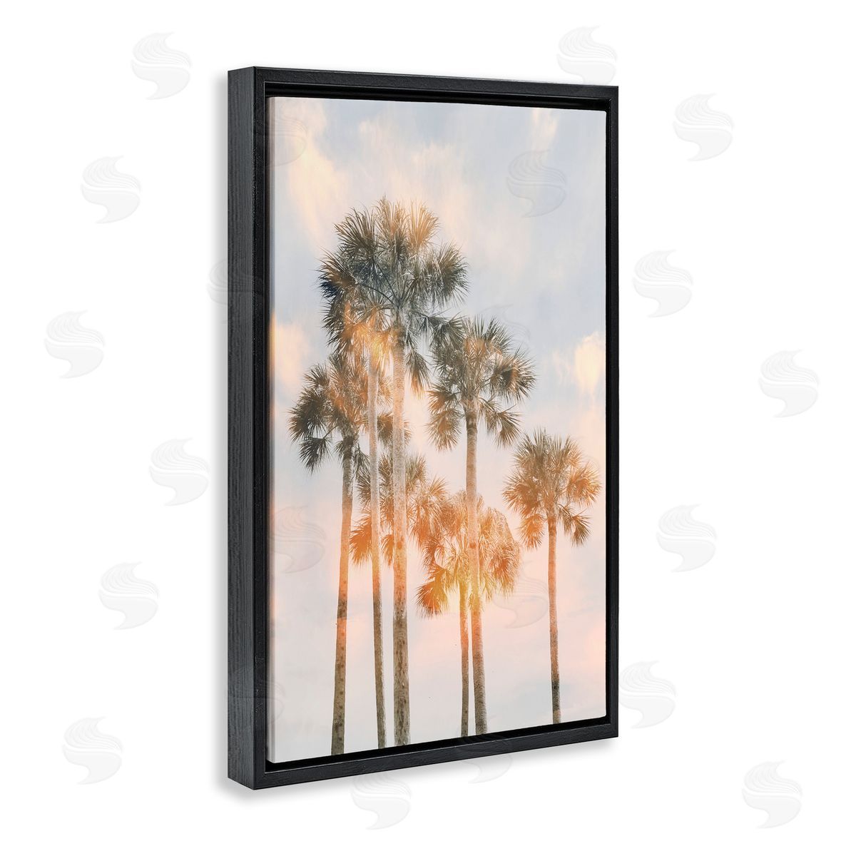 Natalie Carpentieri Pastel Palm Reflections Canvas Wall Art Print