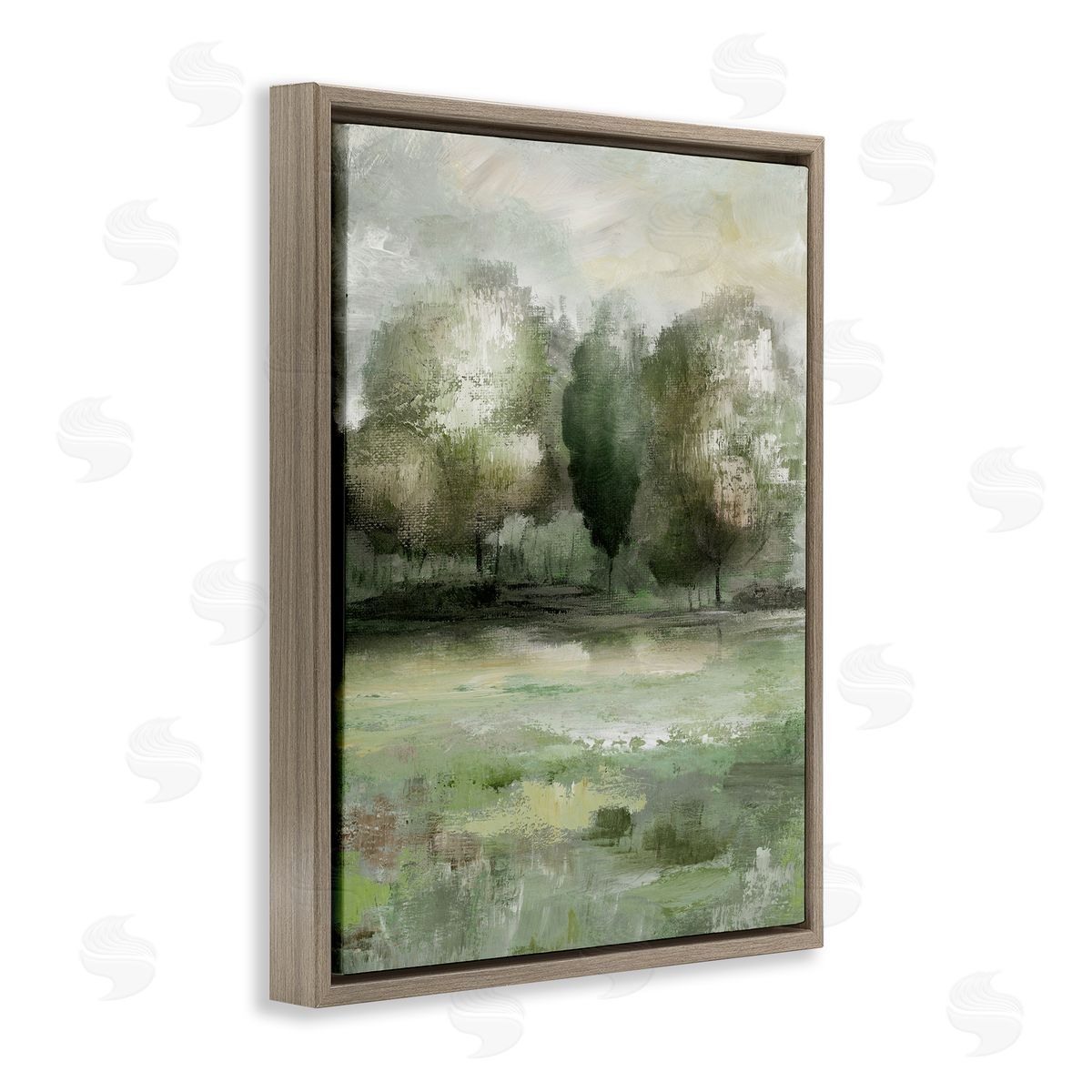 Nan Into The Brush Landscape Canvas Wall Art Print