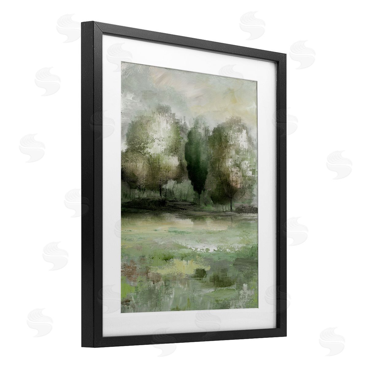 Nan Into The Brush Landscape Canvas Wall Art Print