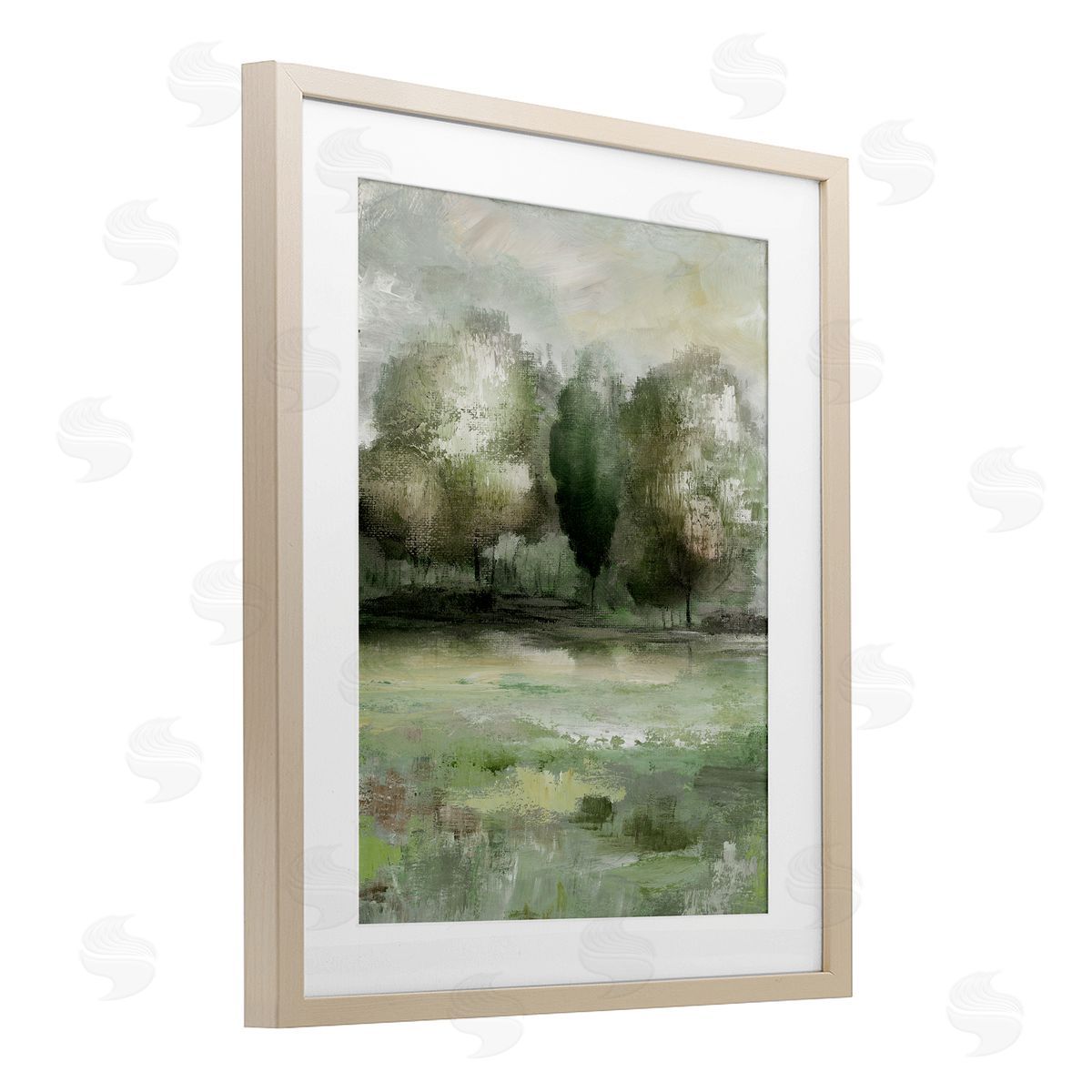 Nan Into The Brush Landscape Canvas Wall Art Print