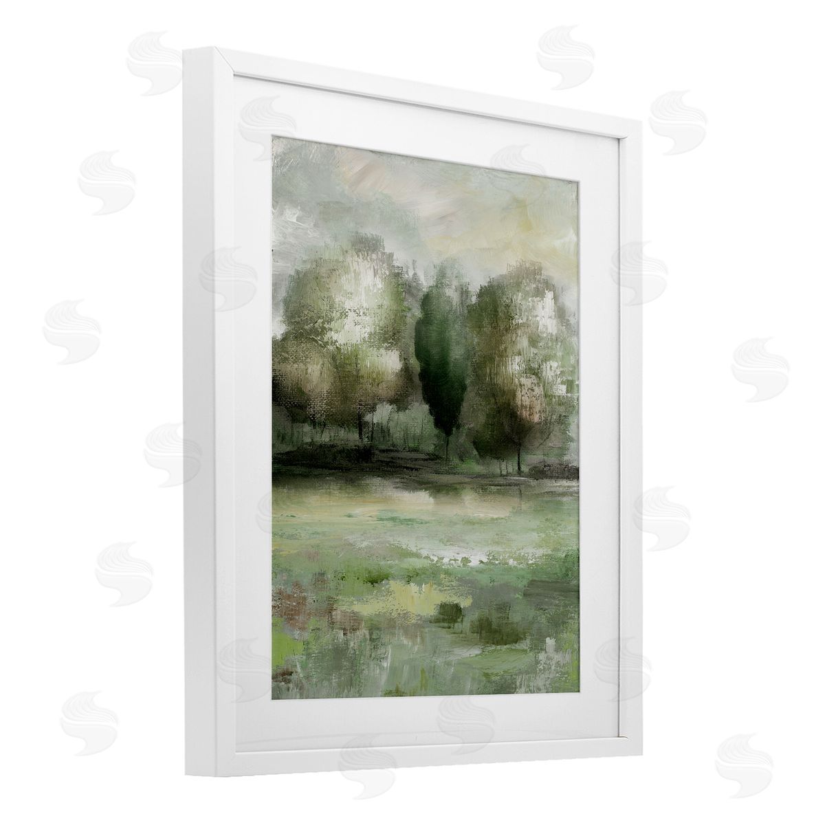 Nan Into The Brush Landscape Canvas Wall Art Print