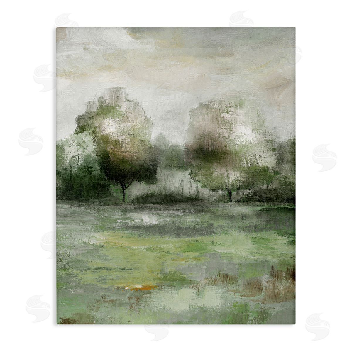 Nan Into The Brush Scene Canvas Wall Art Print