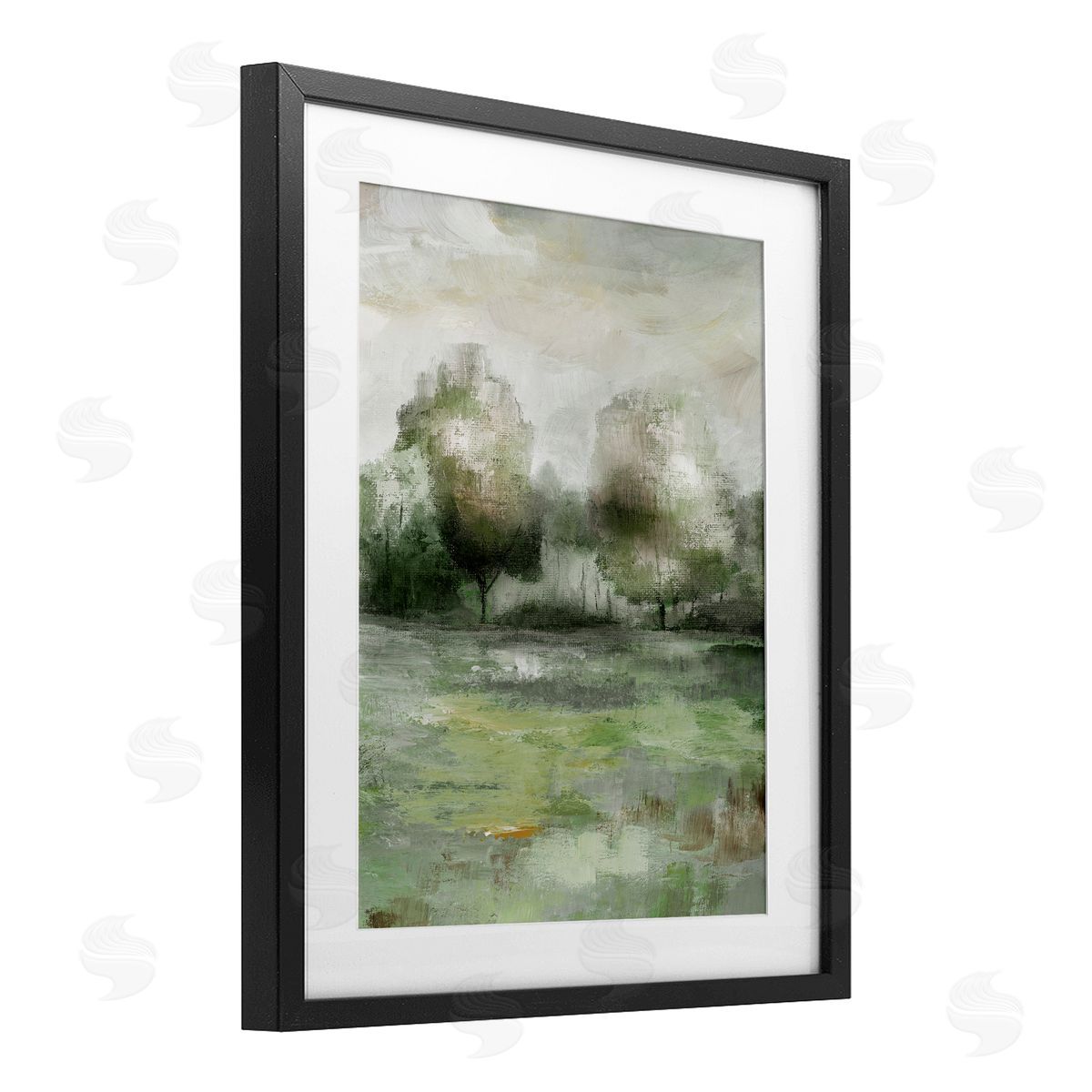 Nan Into The Brush Scene Canvas Wall Art Print