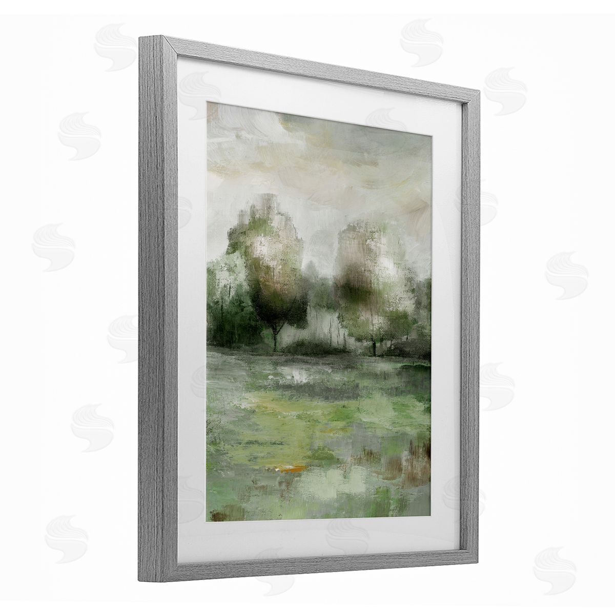 Nan Into The Brush Scene Canvas Wall Art Print