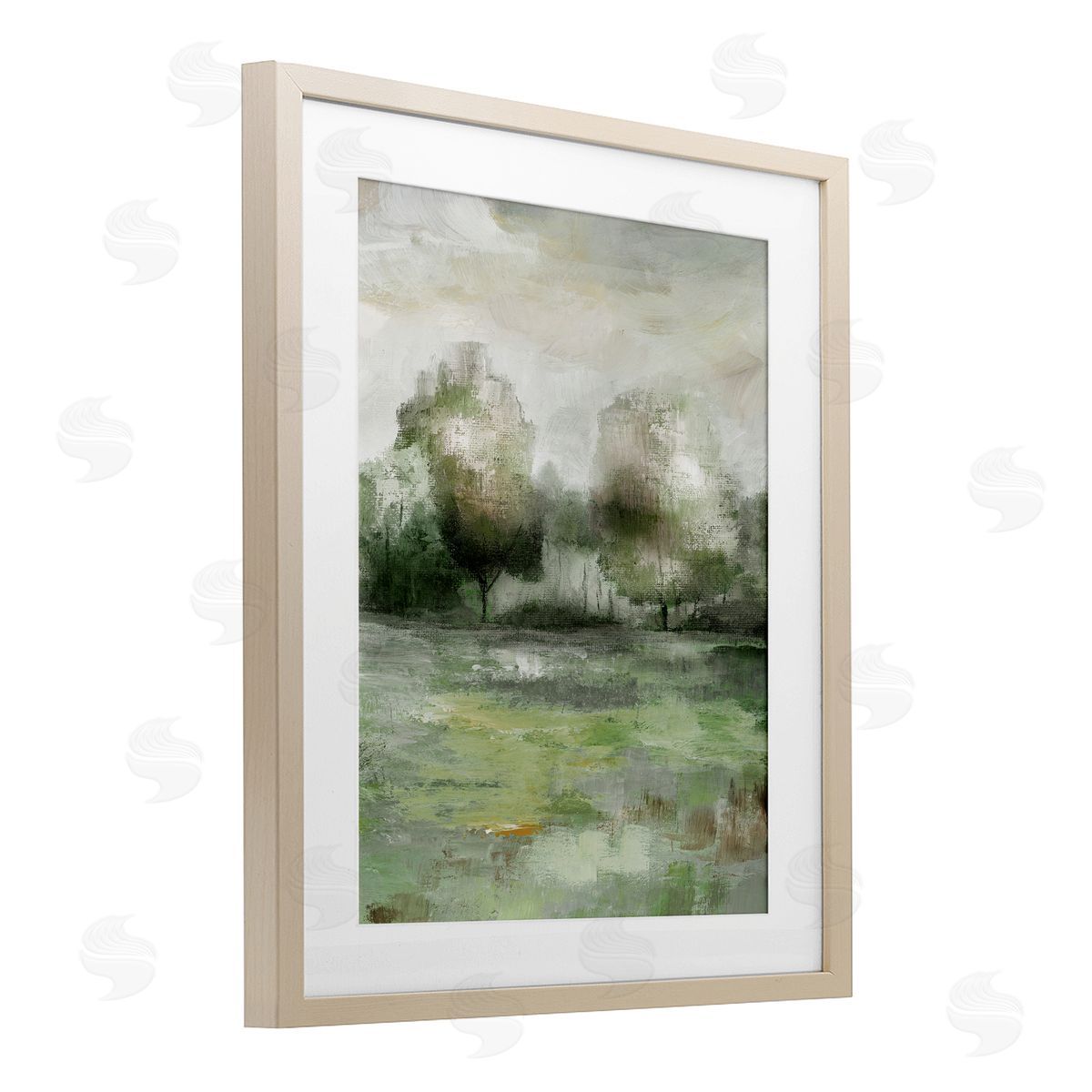 Nan Into The Brush Scene Canvas Wall Art Print