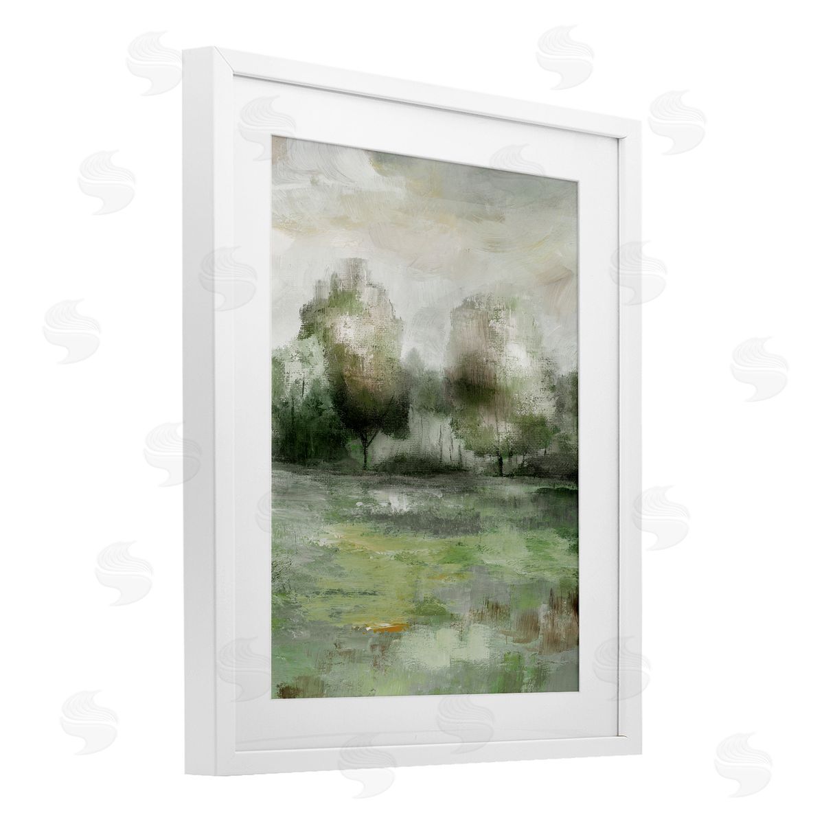 Nan Into The Brush Scene Canvas Wall Art Print