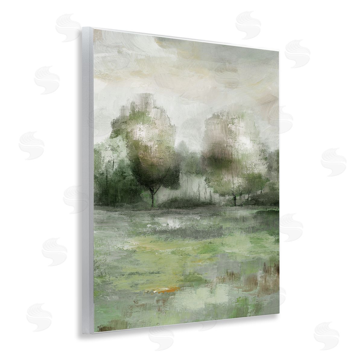 Nan Into The Brush Scene Canvas Wall Art Print