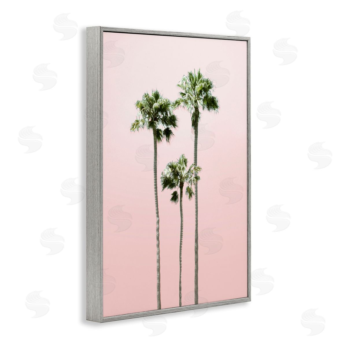 Natalie Carpentieri Palm Getaway Pink Sky Canvas Wall Art Print