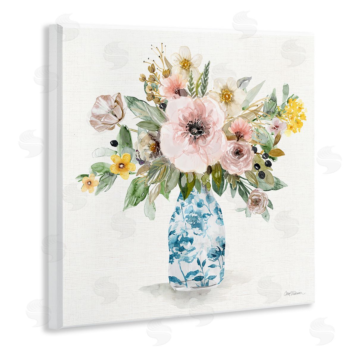 Carol Robinson Assorted Summer Chinoiserie Canvas Wall Art Print