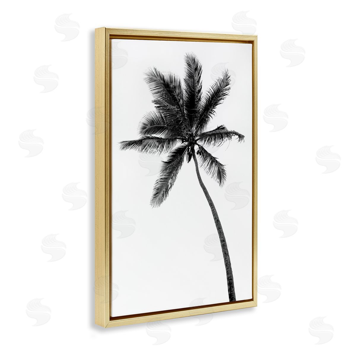 Natalie Carpentieri Minimal Island Palm Canvas Wall Art Print