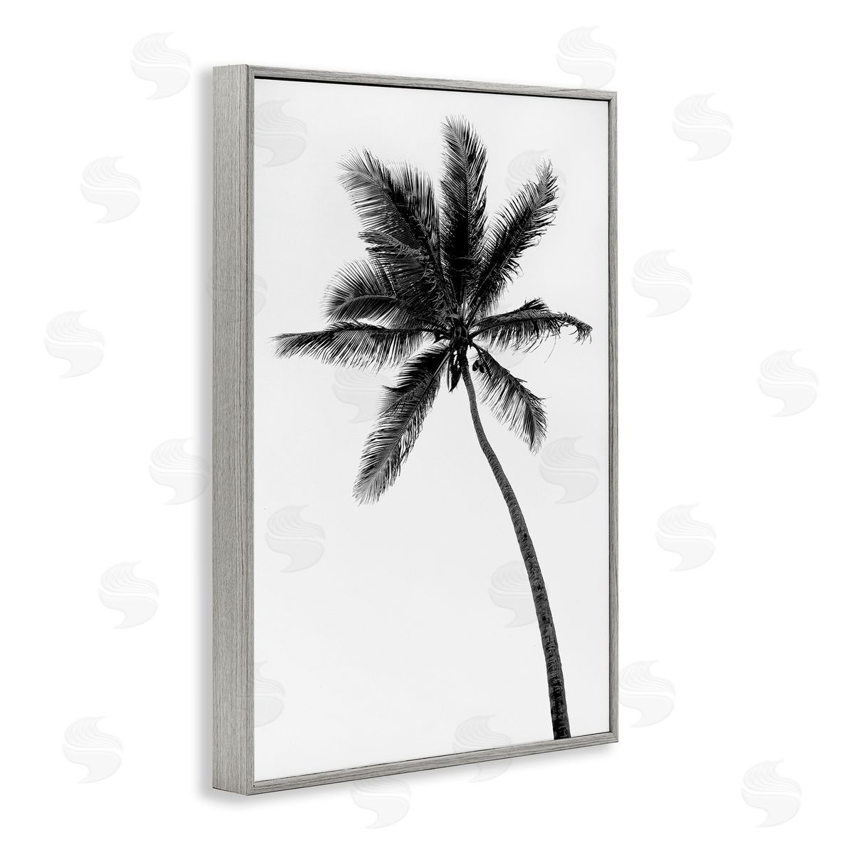 Natalie Carpentieri Minimal Island Palm Canvas Wall Art Print
