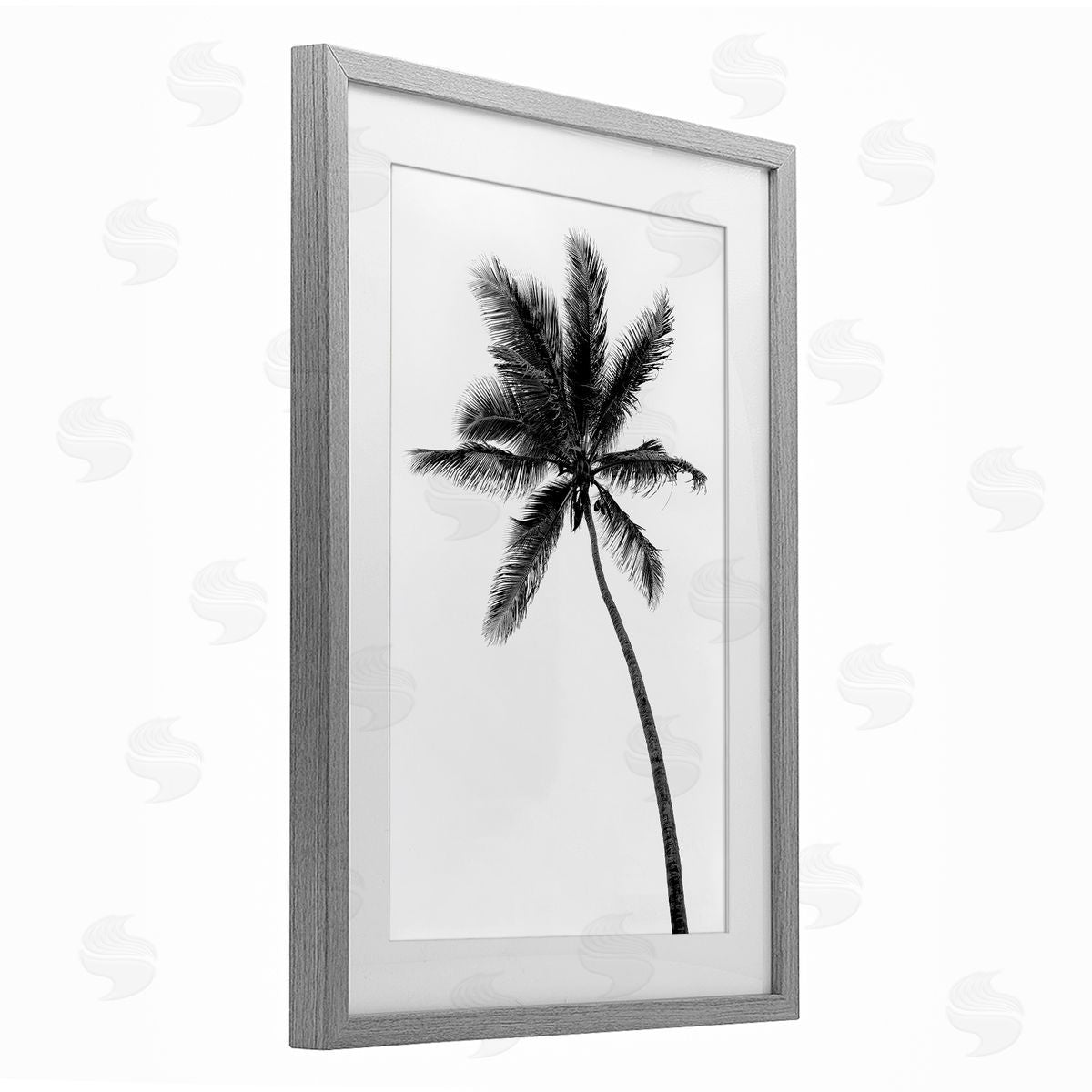 Natalie Carpentieri Minimal Island Palm Canvas Wall Art Print