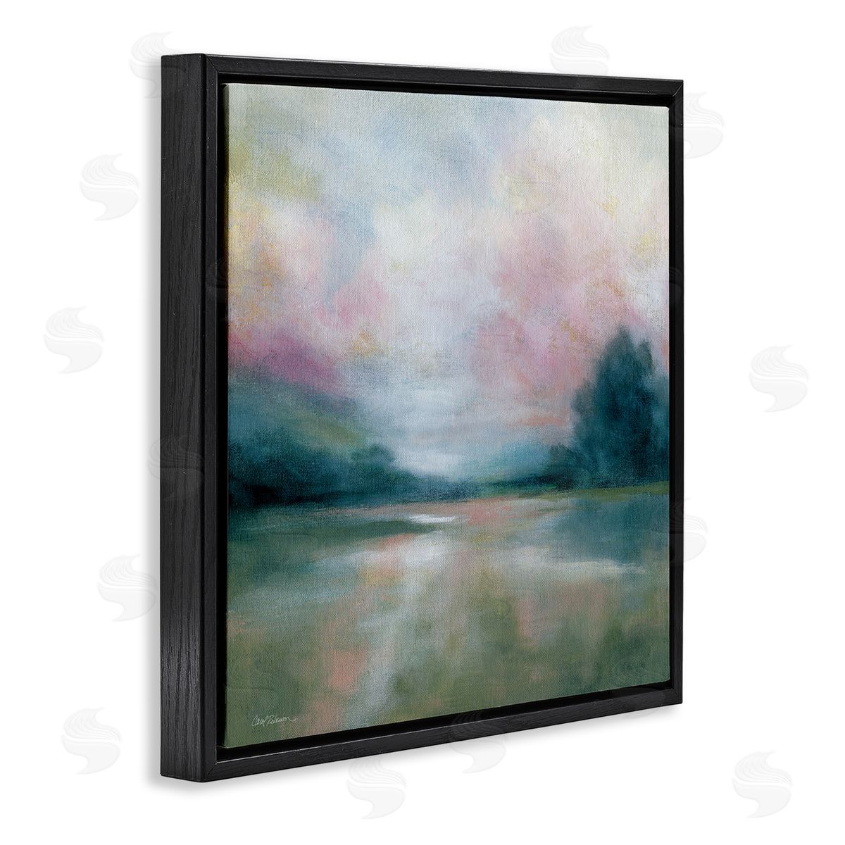 Carol Robinson Morning On The River Canvas Wall Art Print