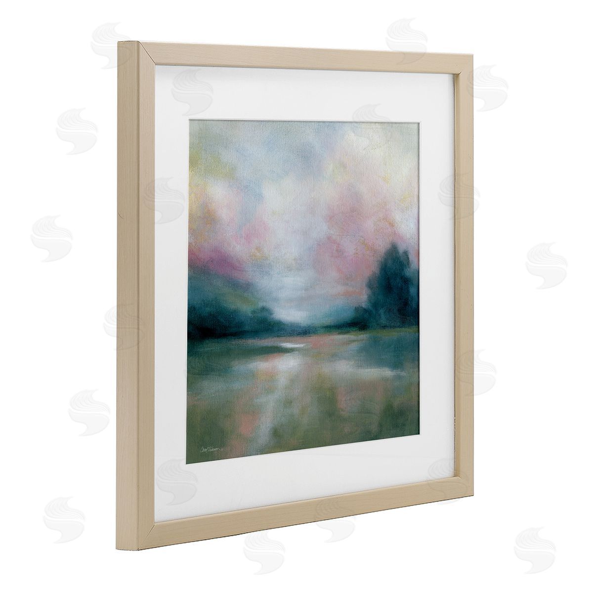 Carol Robinson Morning On The River Canvas Wall Art Print