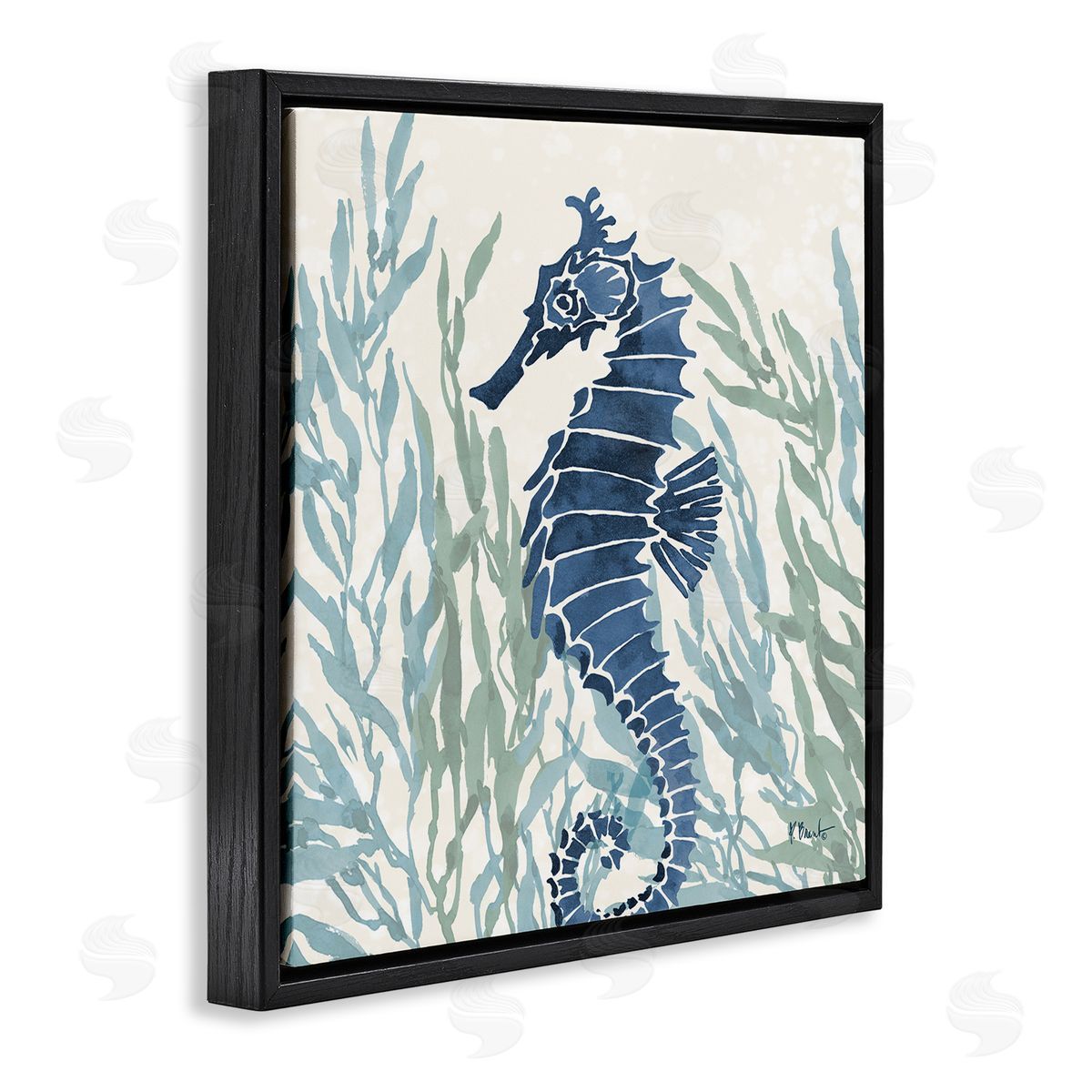 Paul Brent Radiant Sea Life Seahorse Canvas Wall Art Print
