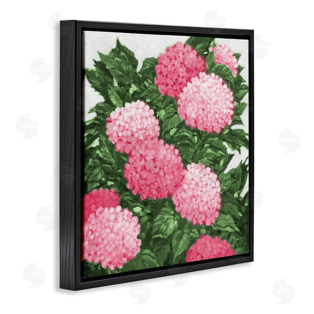 Paul Brent Impressions Of Hydrangeas Canvas Wall Art Print