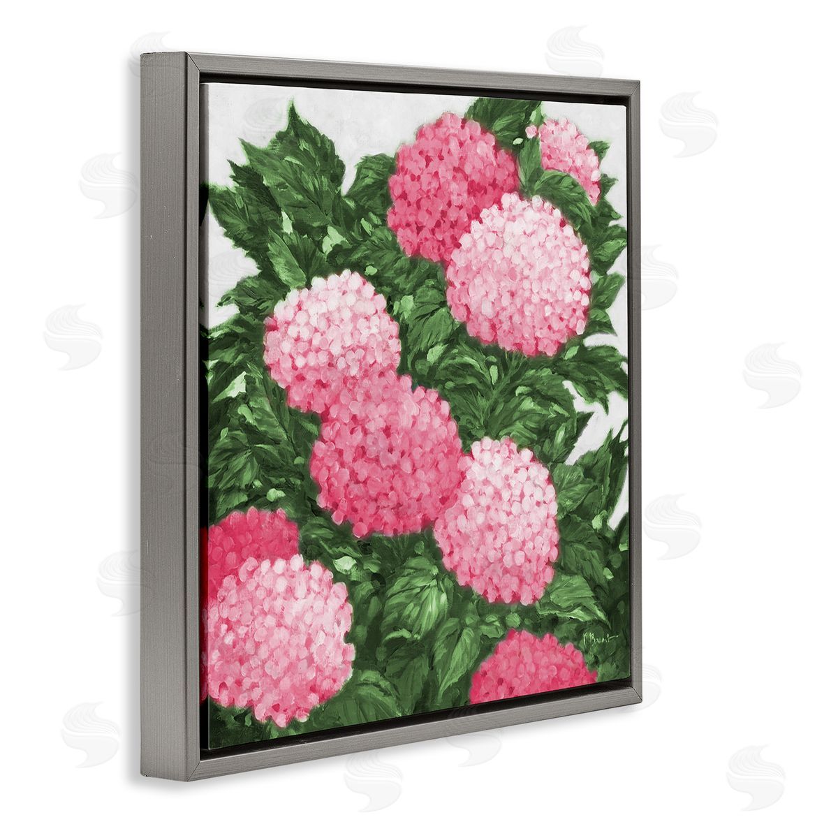 Paul Brent Impressions Of Hydrangeas Canvas Wall Art Print