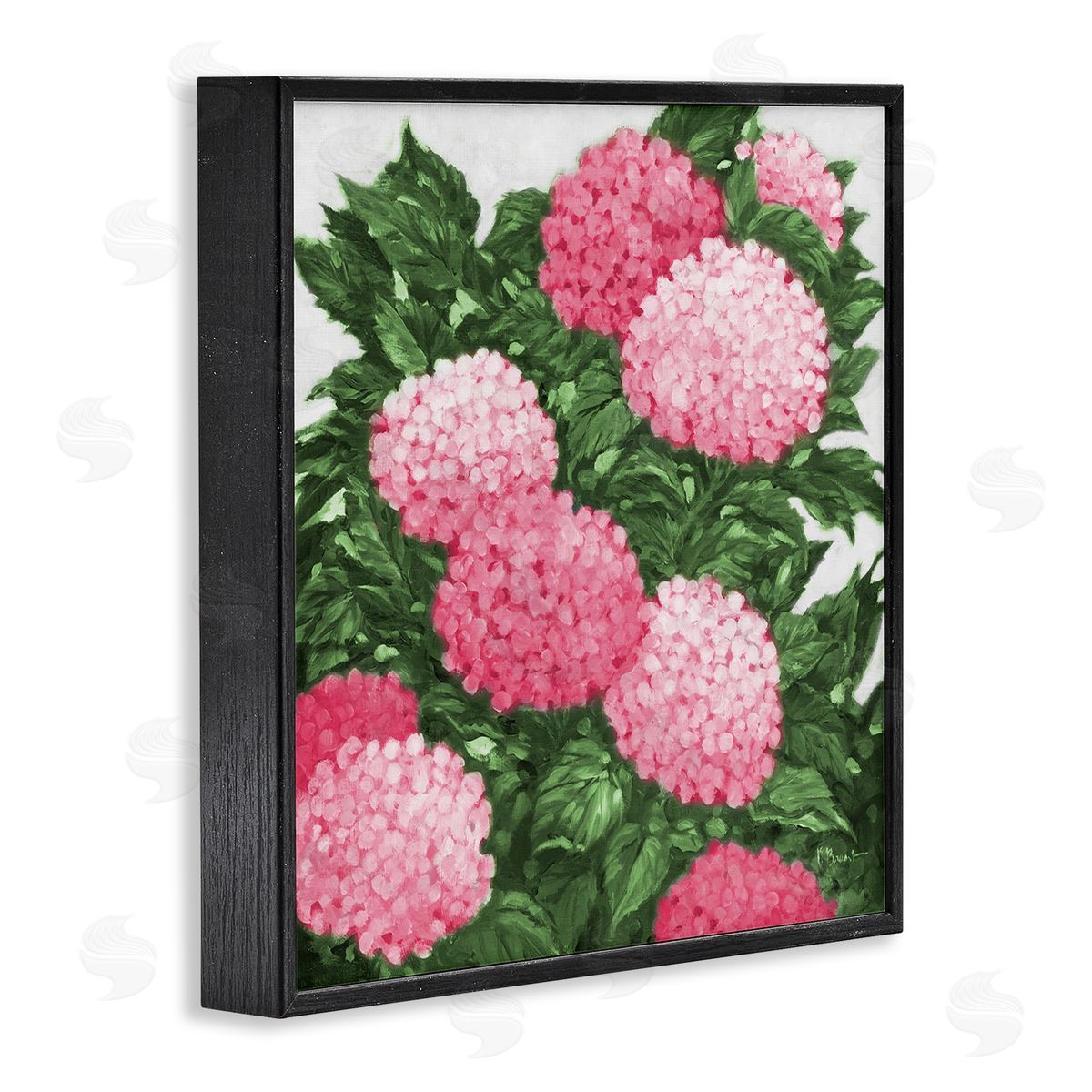 Paul Brent Impressions Of Hydrangeas Canvas Wall Art Print